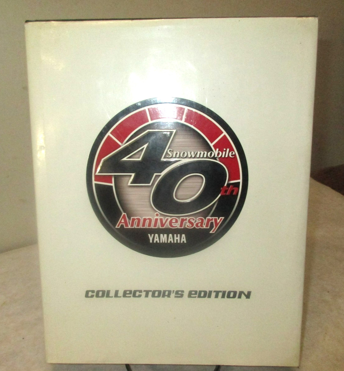 YAMAHA Snowmobile 40th Anniversary Collector’s Edition Hardcover Book. © 2007