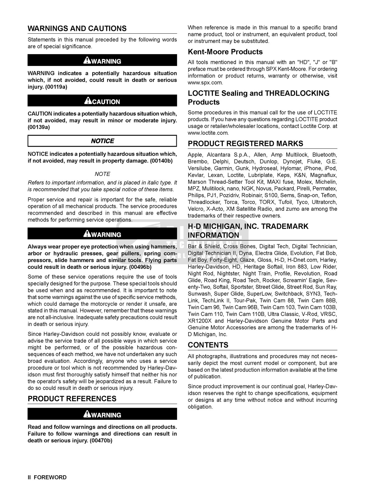 HARLEY-DAVIDSON VRSC V-Rod Models Service Manual 2013 – WIRE BOUND – COVERS
