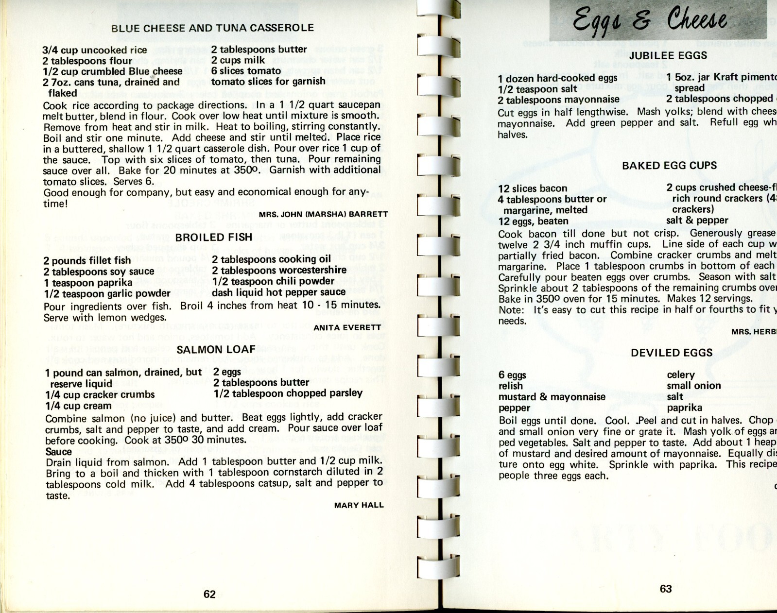 1976 Bicentennial Cookbook, Longview, Texas – First Baptist Church