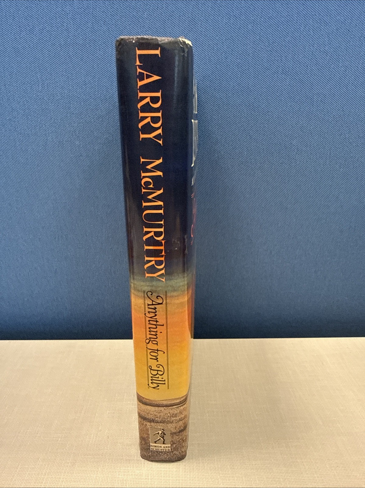 Anything for Billy by Larry McMurtry (1988) HC/DJ 1st Edition 1st Print Clipped