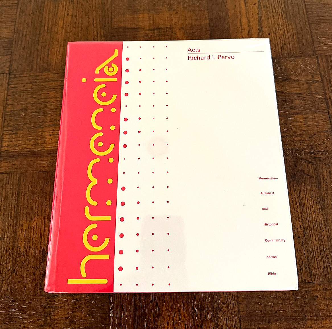 BRAND NEW Hermeneia Series „Acts“ by Richard I. Pervo 800 pages Hardcover 2008