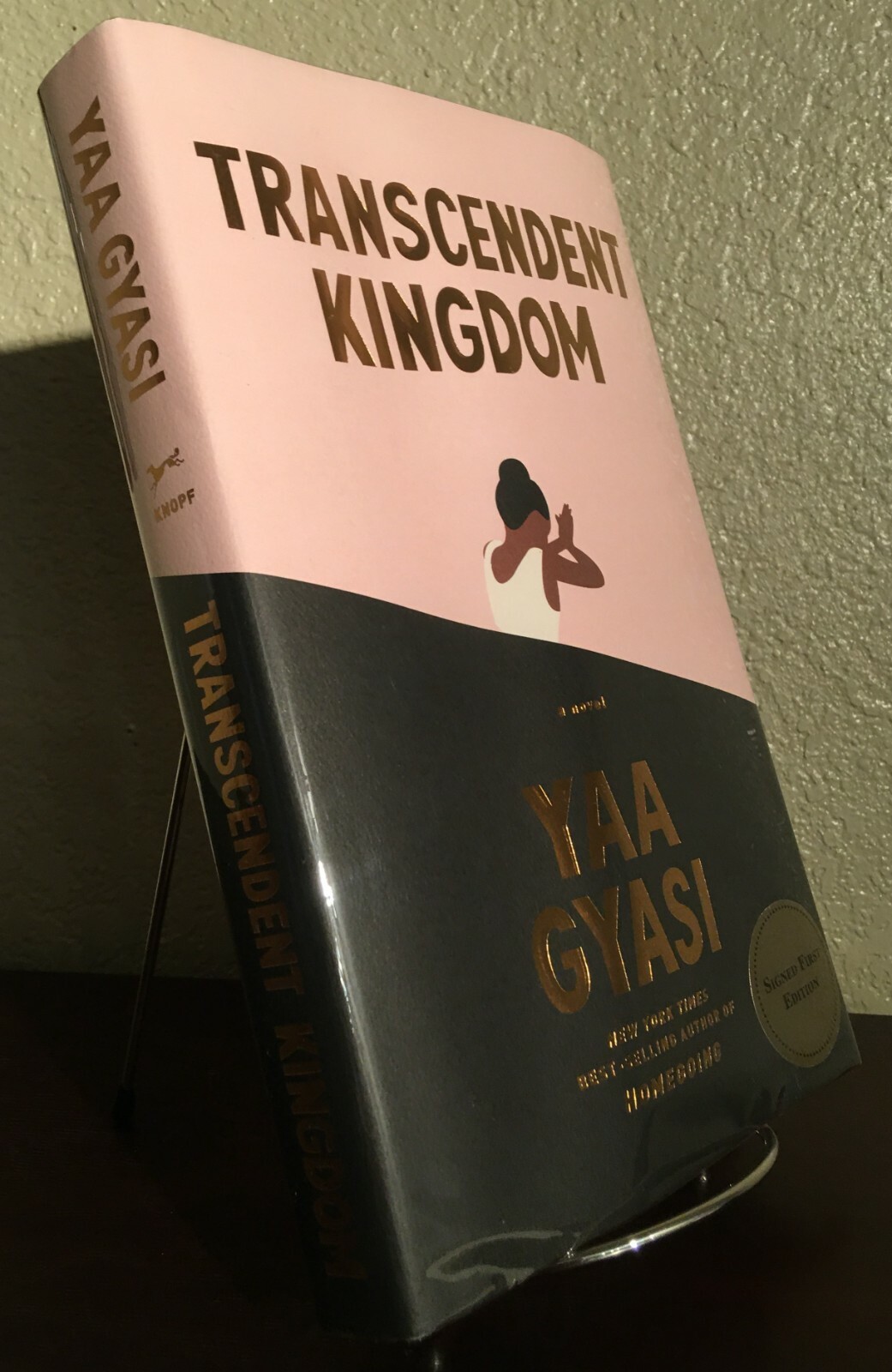 SIGNED ~ TRANSCENDENT KINGDOM by Yaa Gyasi (2020, Hardcover) 1st/1st
