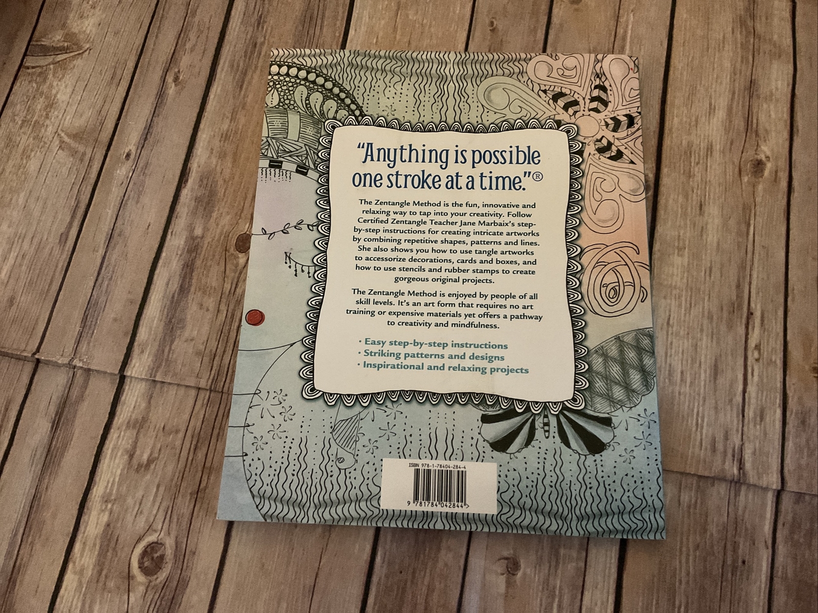Zentangle by Jane Marbaix (2015, Trade Paperback)