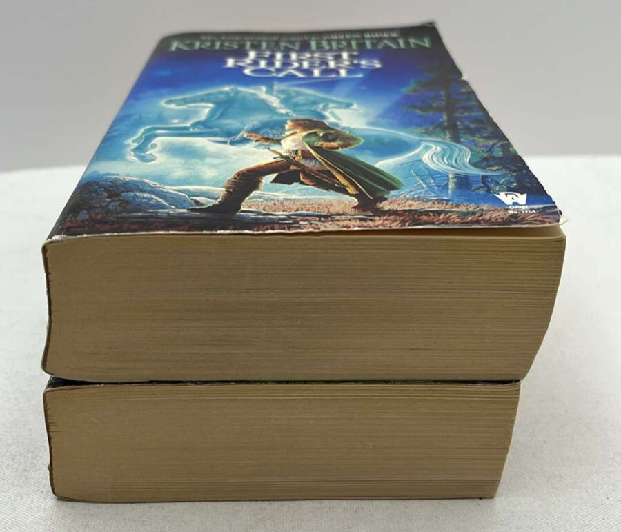 Kristen Britain Fantasy Green Rider and First Rider’s Call Book Lot 2 PB Books