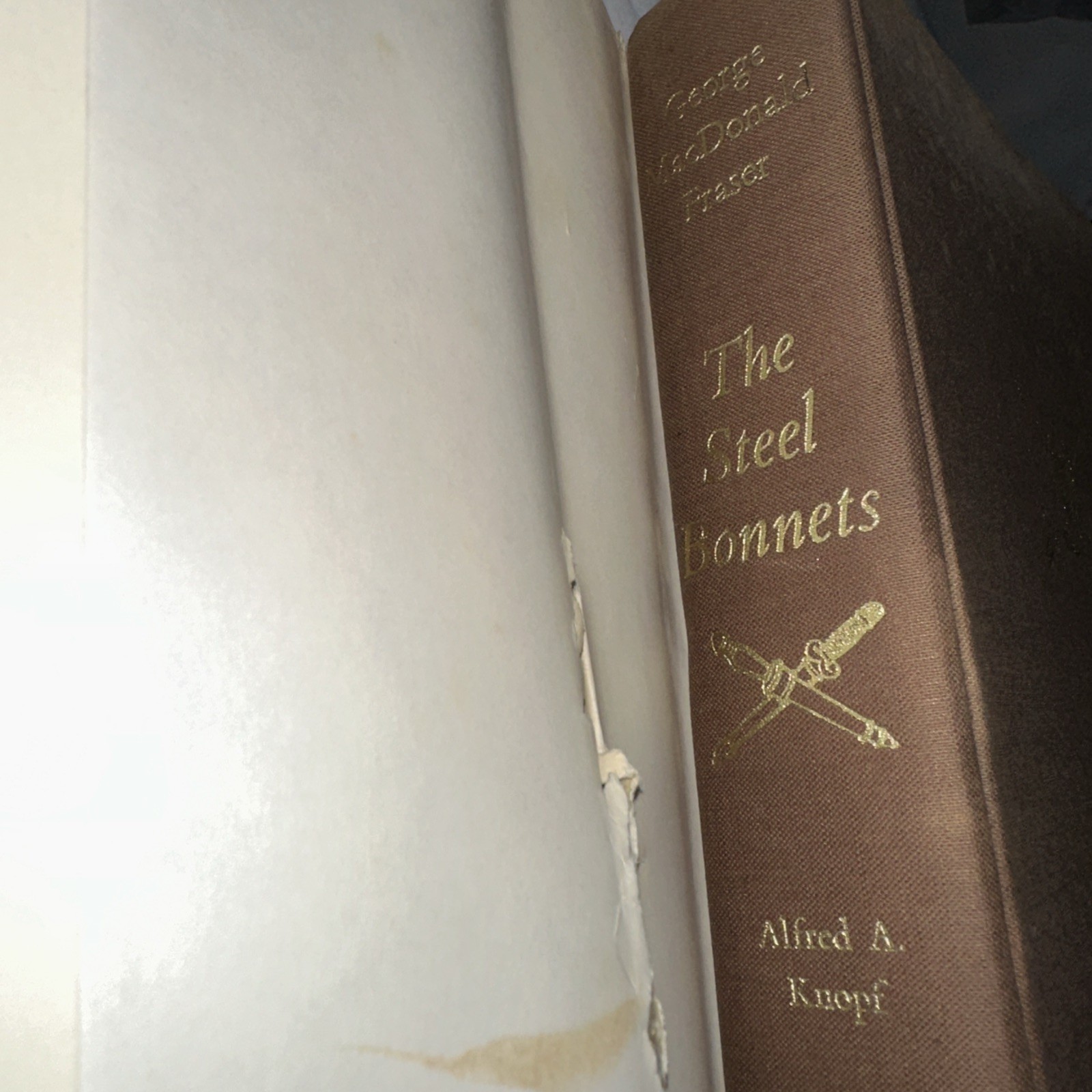 The Steel Bonnets By George MacDonald Fraser Alfred A Knopf HCDJ 2nd Print 1972