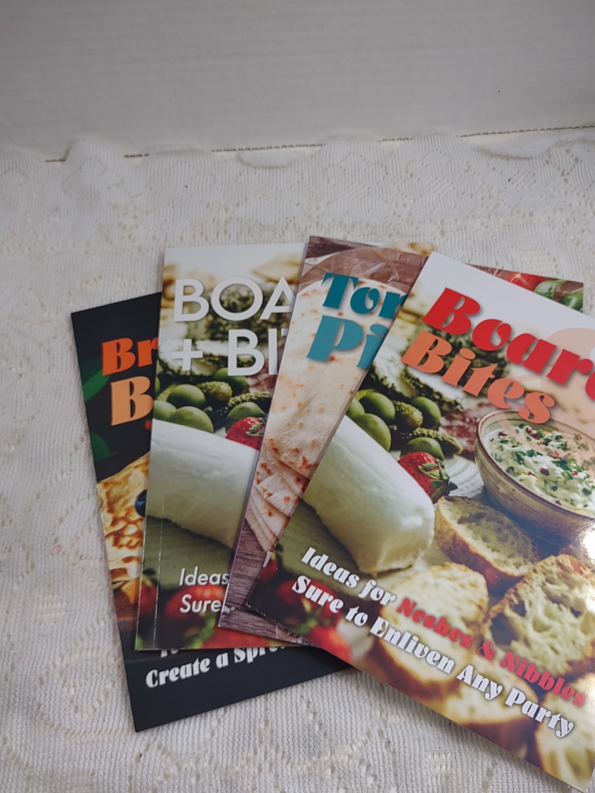 Set Of 4 Contemporary Cook Booklets Charcuterie, Tortillas,Etc. App. 47 Pages Ea
