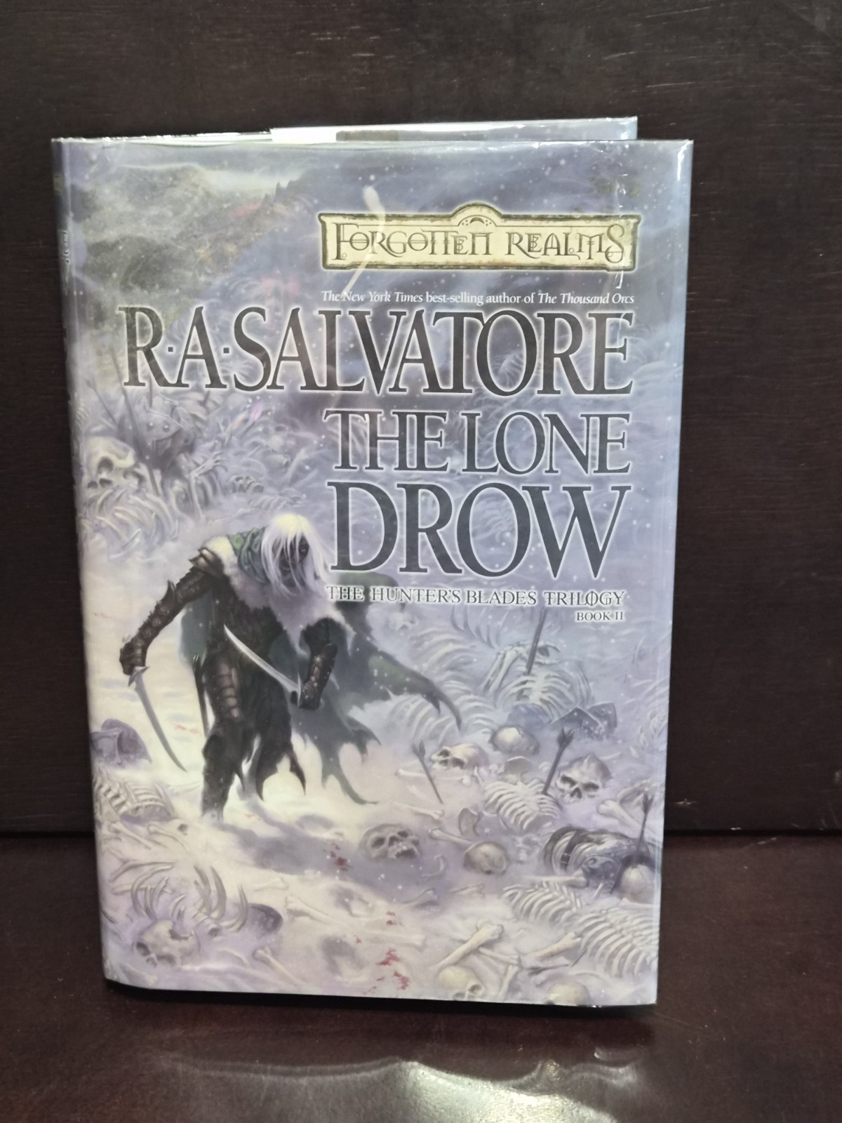 The Lone Drow R.A. Salvatore 2003 1st Ed 1st Printing HCDJ VG Mylar Protected
