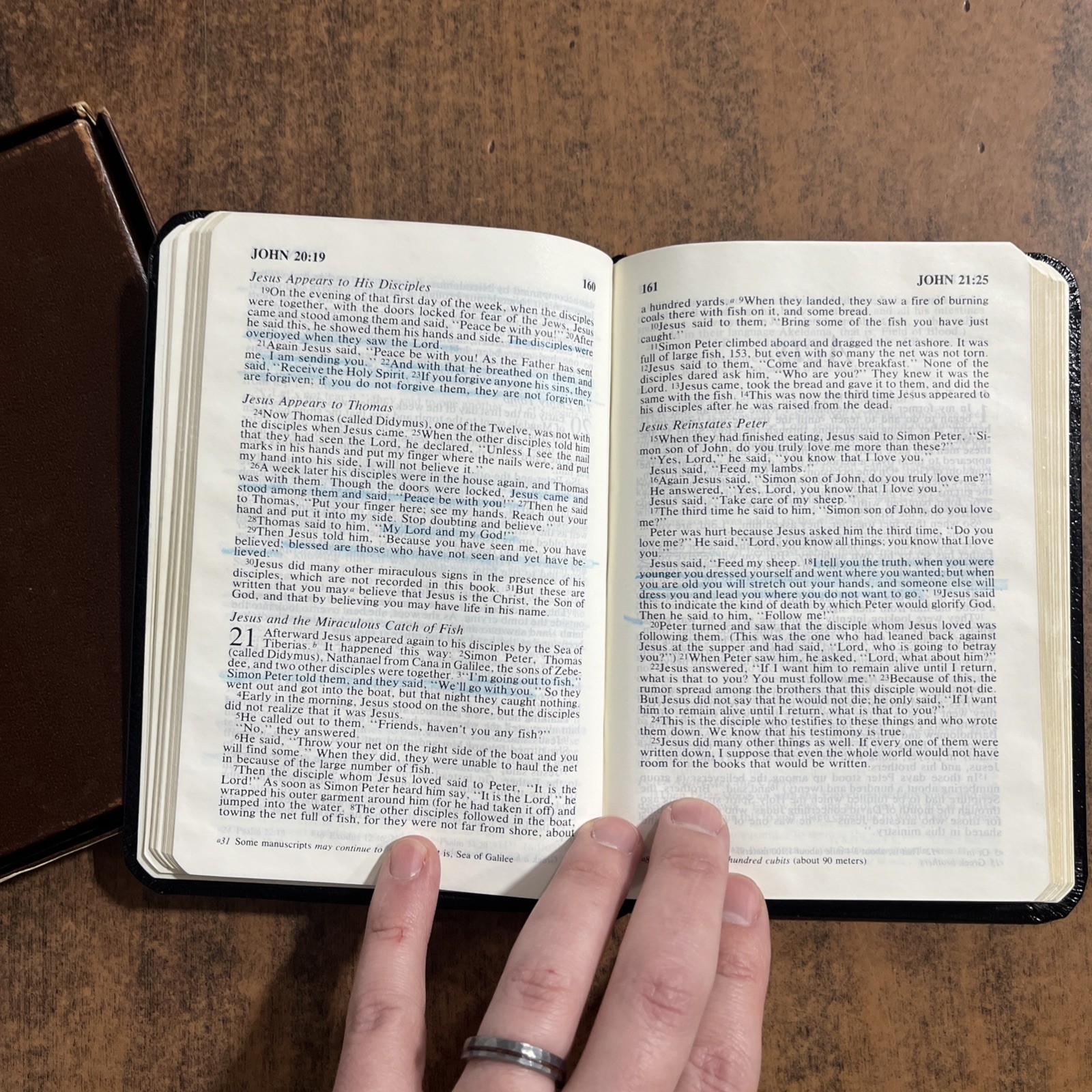 NIV 1978 (Pre 1984) Single Column New Testament Bible w psalms – Bonded Leather
