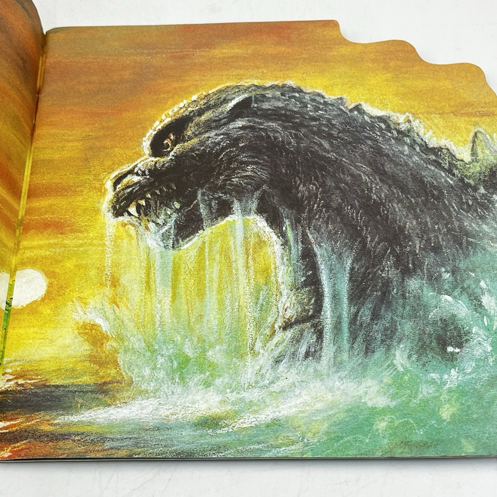 VTG 1998 Godzilla Likes to Roar! Bob Eggleton Milliron Rare Book Rodan Anguirus