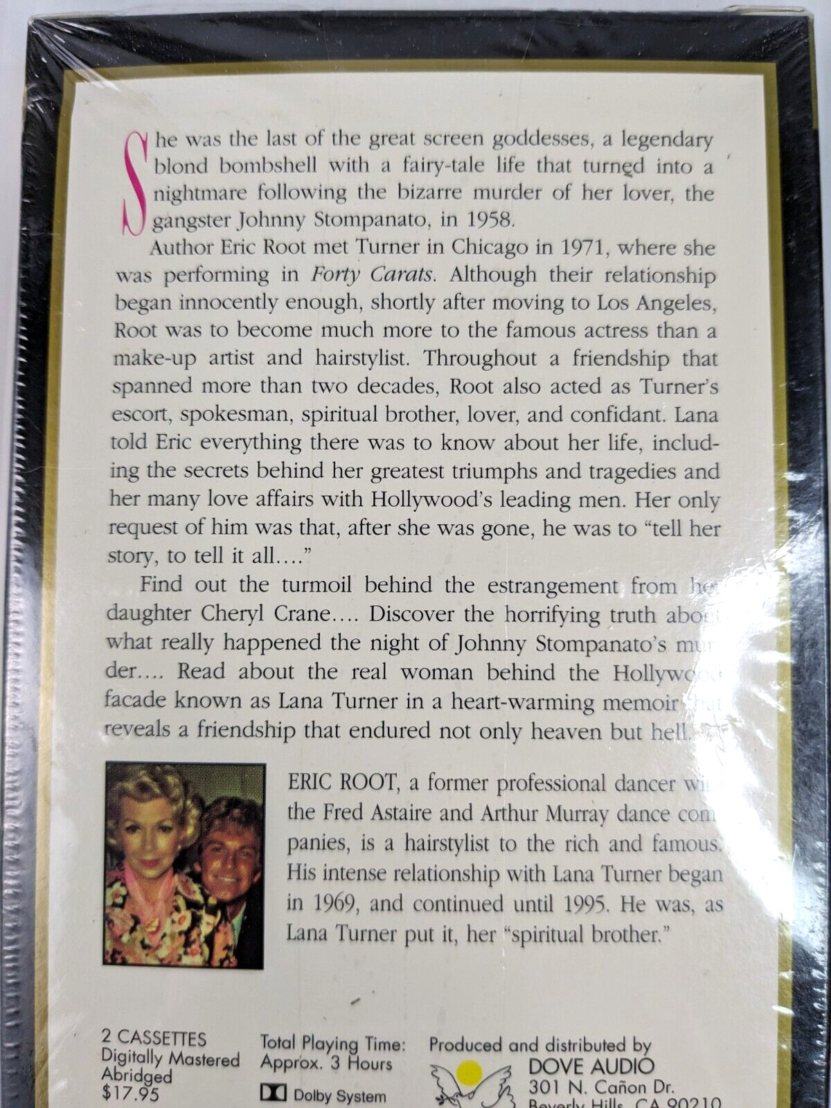 The Private Diary of My Life with Lana Audiobook Cassettes, Eric Root Biography