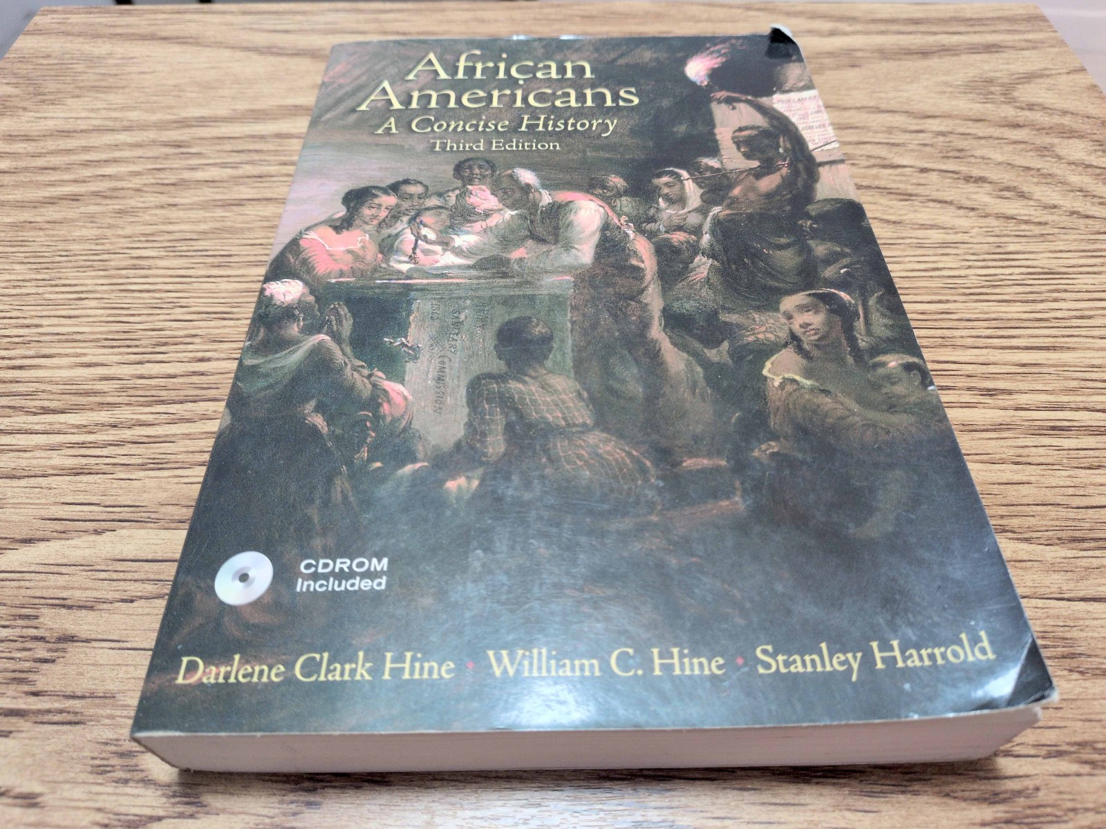African Americans: A Concise History by Stanley Harrold, Darlene Clark – W. Disc