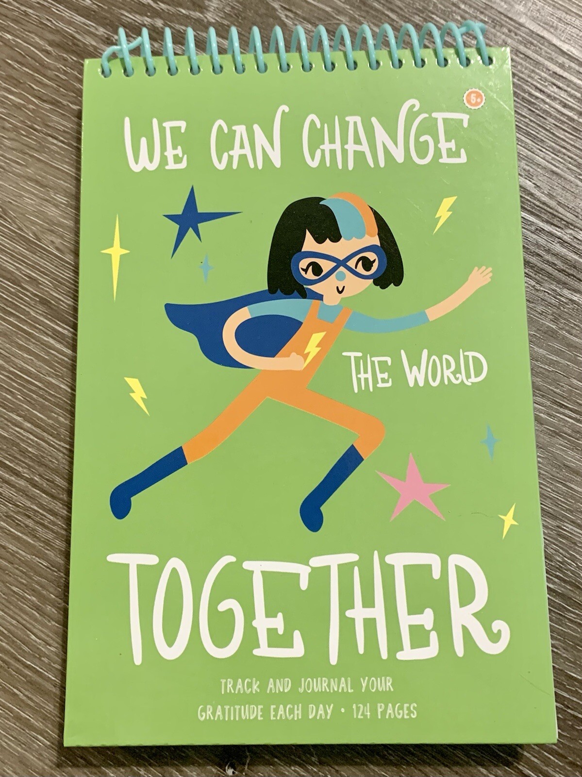 We Can Change the World Journal 124 Pages Recording Book for Children Adults New