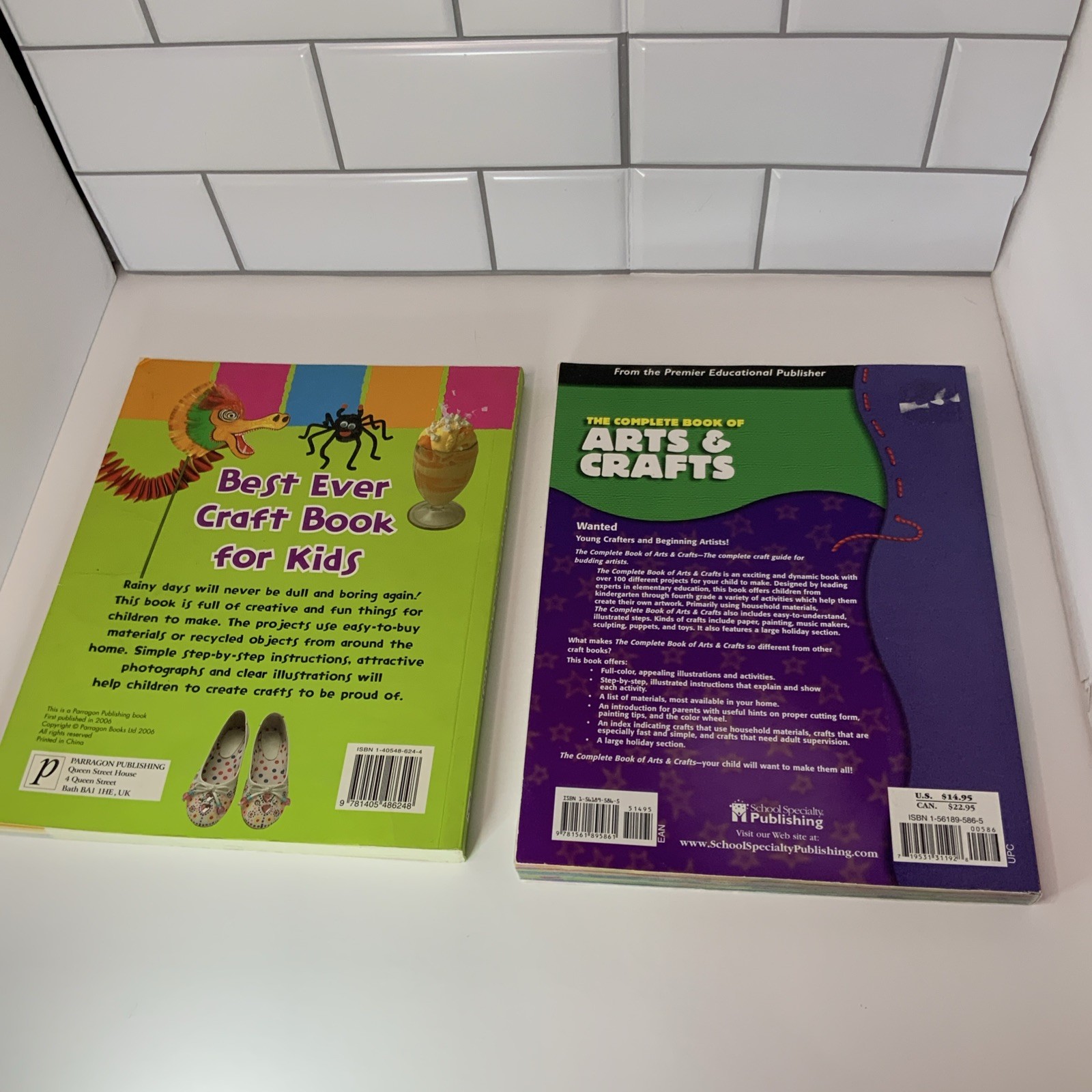 Craft For Kids 2-Book Bundle