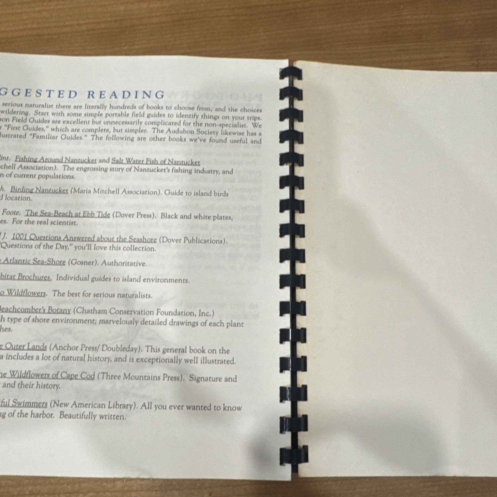 Rare Exploring Nature on Nantucket“ by Corinne and Kim Roosevelt Signed 1993
