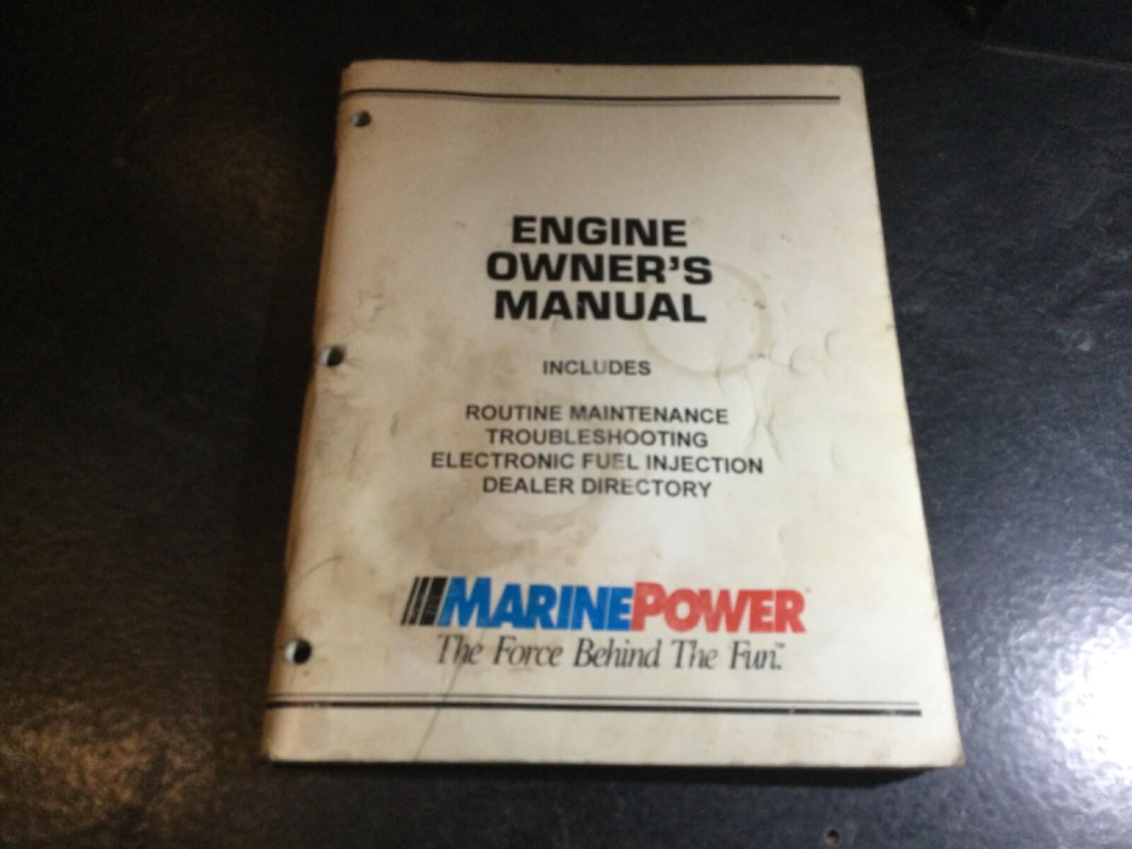1996 Marine Power Engine Owner’s Manual 3.0L 4.3L V6 350 5.7L , 454 7.4L, 502 V8