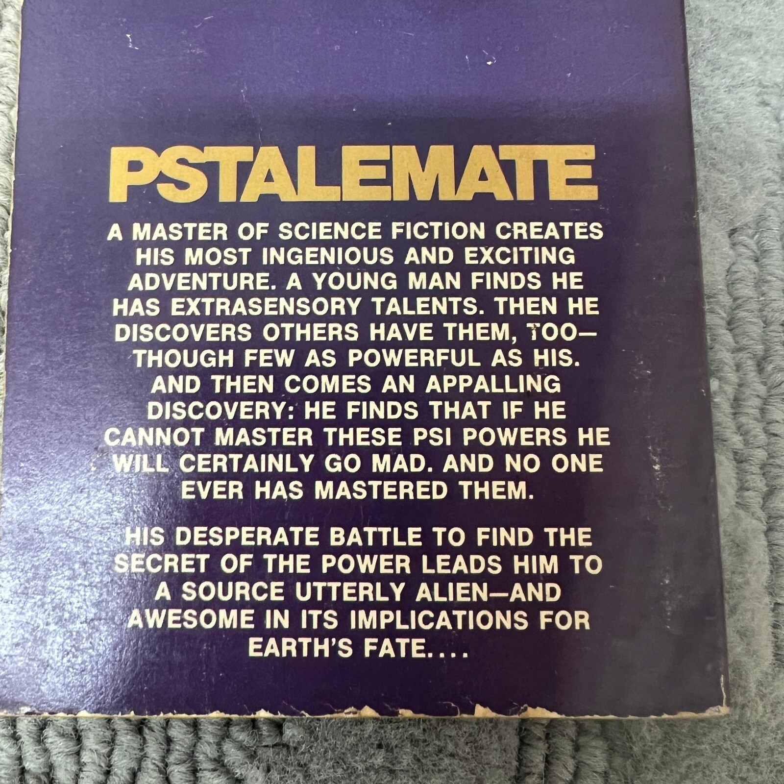 Pstalemate Science Fiction Paperback Book by Lester Del Rey from Berkley 1973