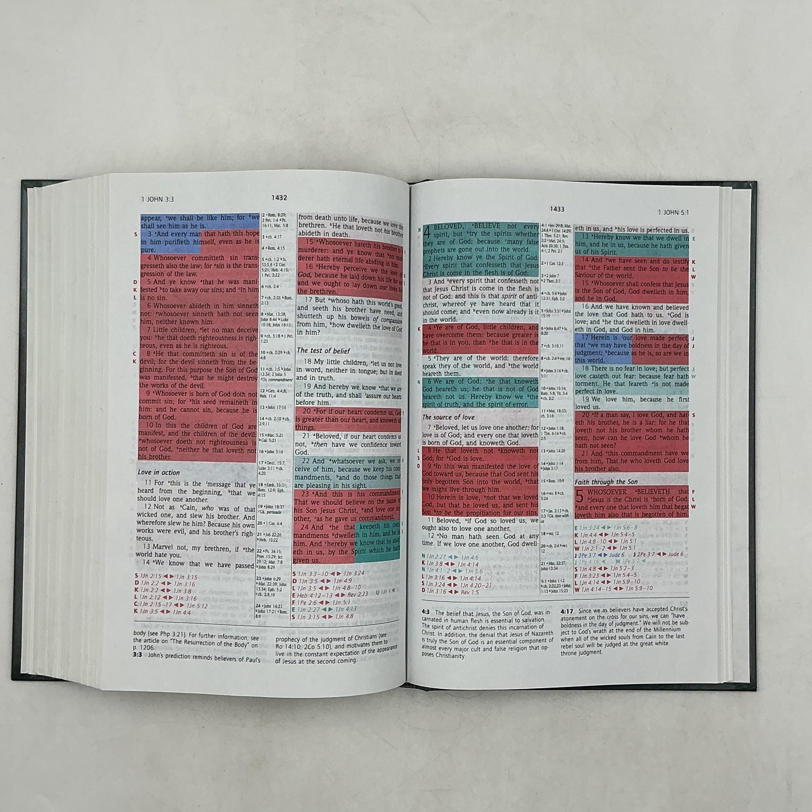 Grant R Jeffrey KJV Prophecy Marked Reference Study Bible Herald 1998 HC Vintage
