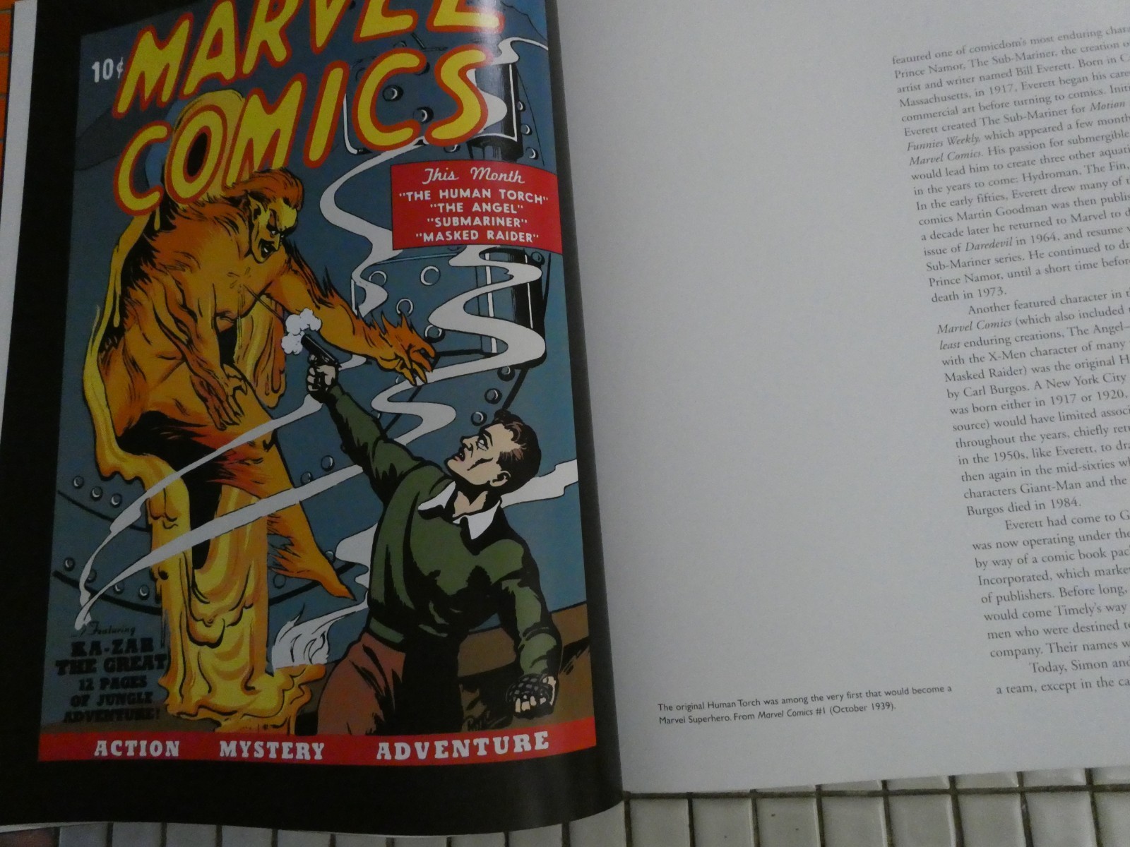 MARVEL THE CHARACTERS AND THEIR UNIVERSE H/C ILLUSTRATED 288 PAGES M. MALLORY