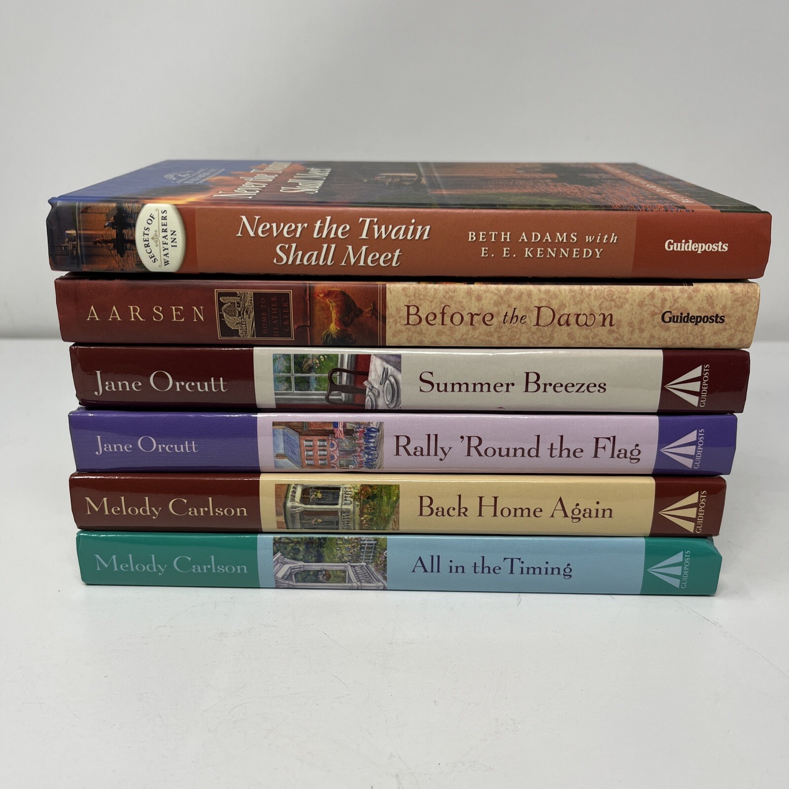 Lot Of 6 Guideposts – Tales From Grace Chapel Inn hardcover books