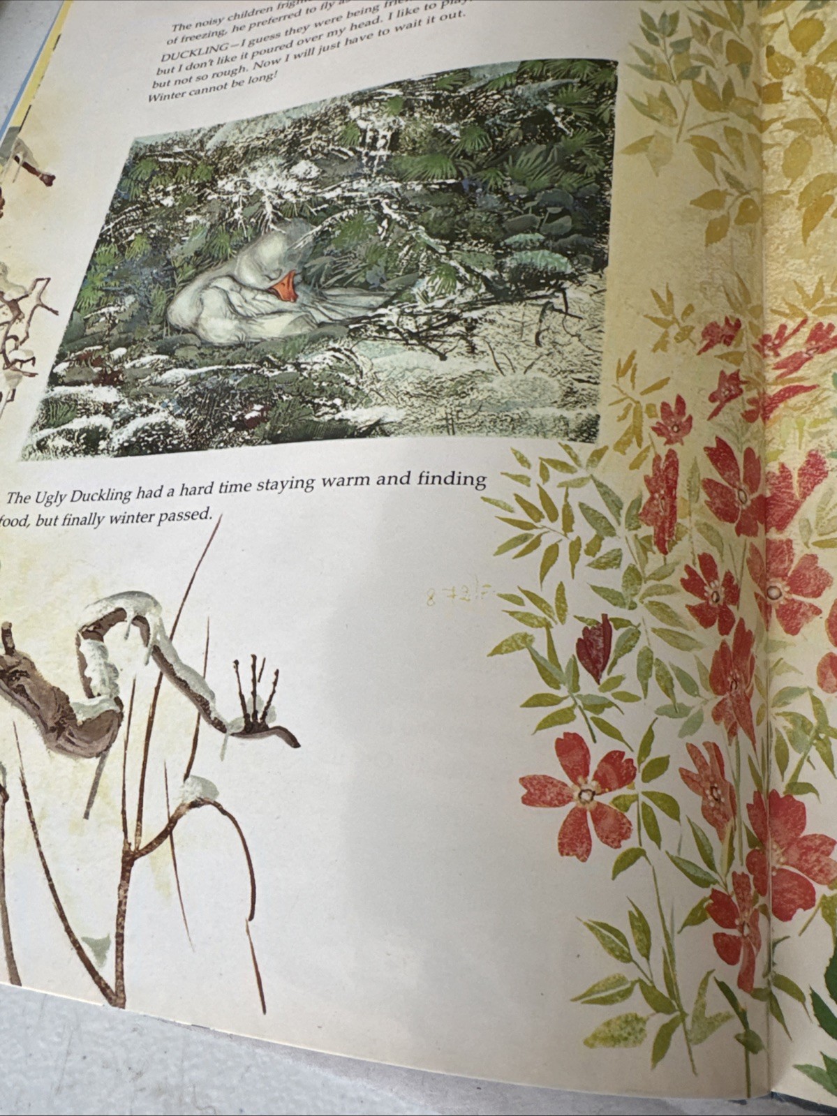 Vintage 1969 Storytime Treasury THE UGLY DUCKLING/THE PRINCESS WHO TENDED GEESE
