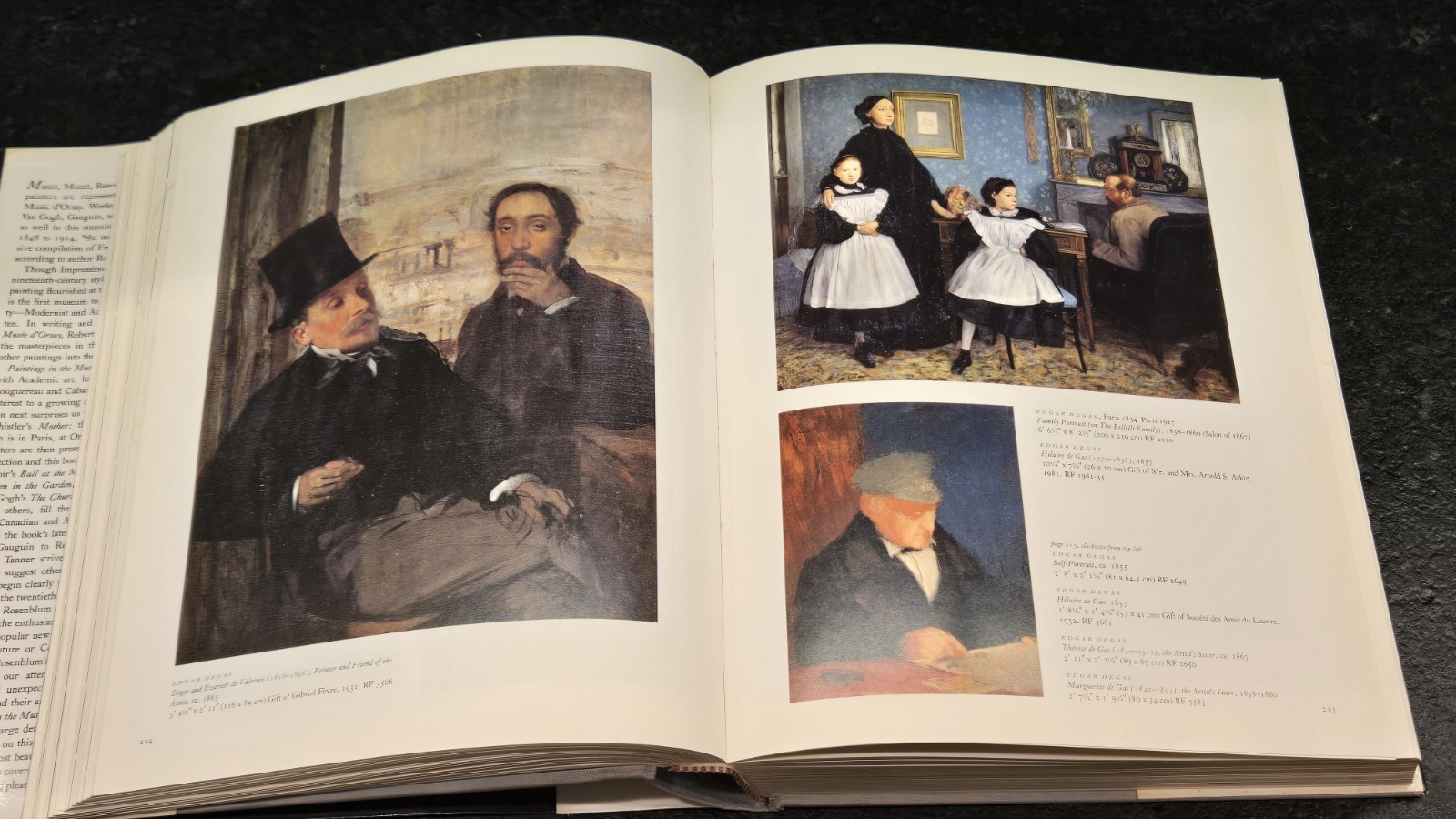 Paintings In The Musee D’Orsay Robert Rosenblum Art Book 1989 1st Edition