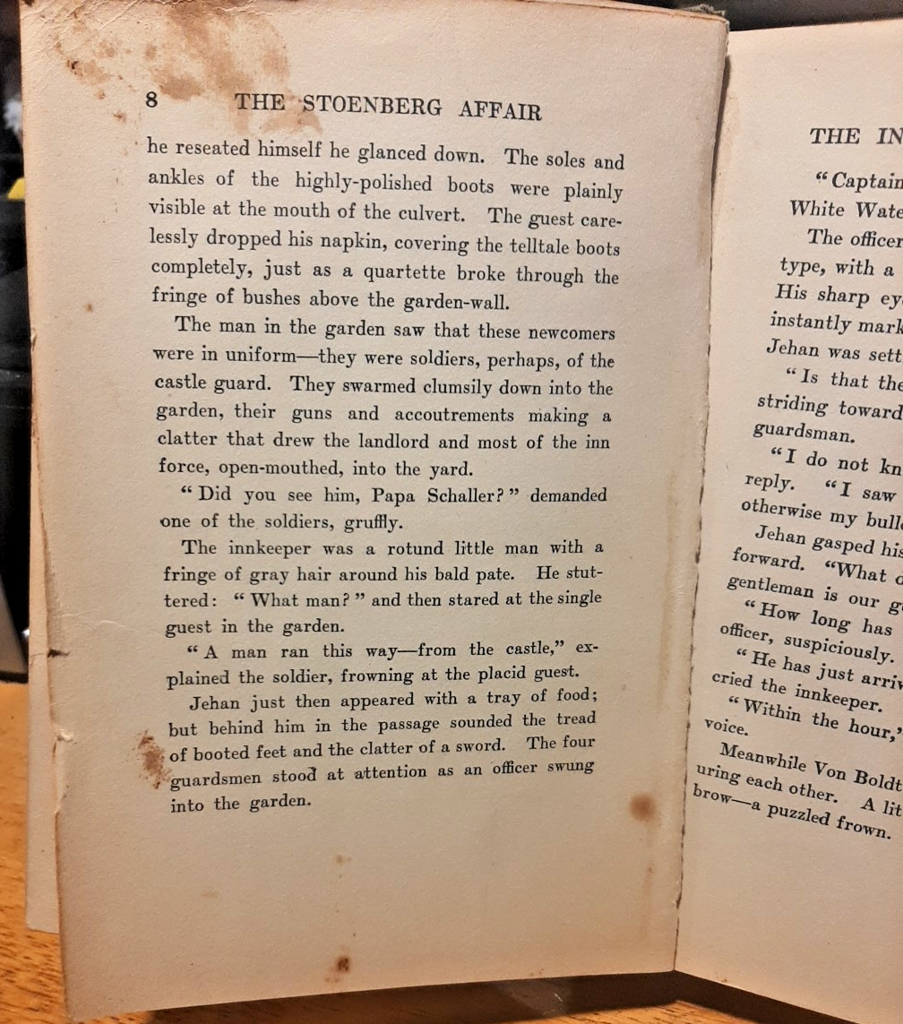 The Stoenberg Affair by Ralph A. Goodwin – Hardcover 1913