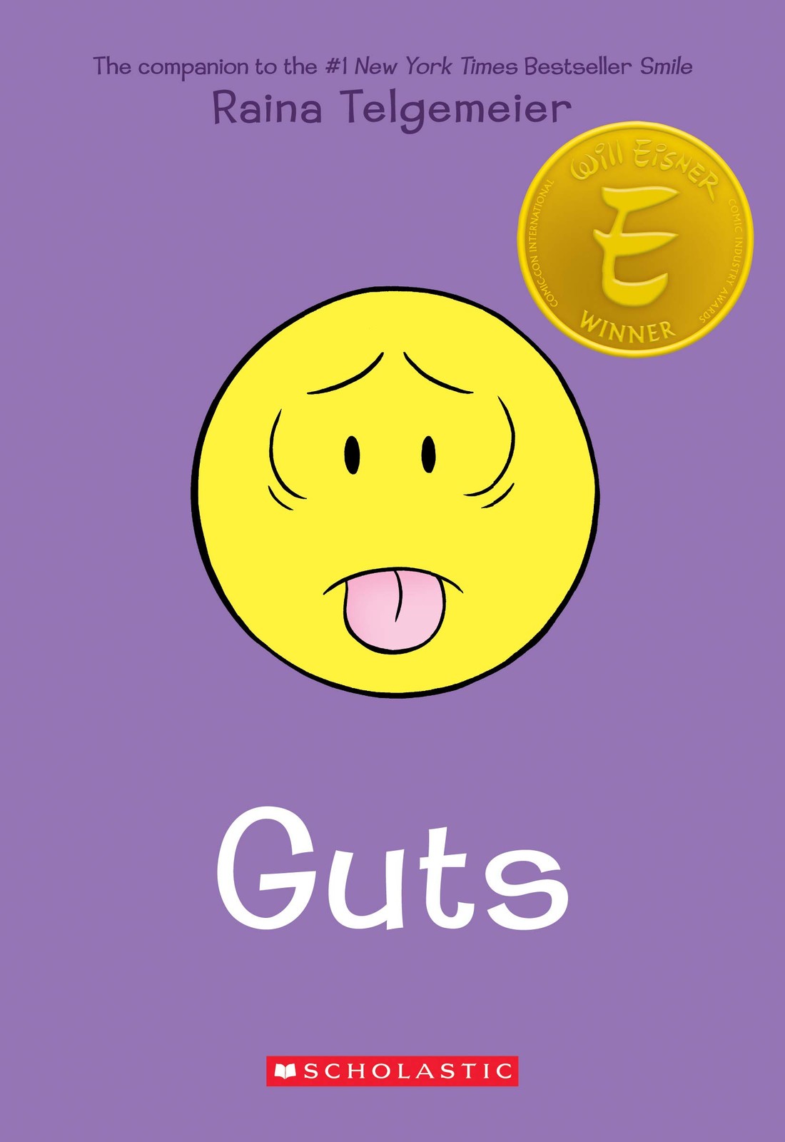 Guts: A Graphic Novel – Telgemeier, Raina – Very Good – See condition notes
