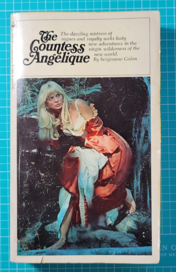 The Countess Angelique by Sergeanne Golon Paperback VG 1969 2nd Printing