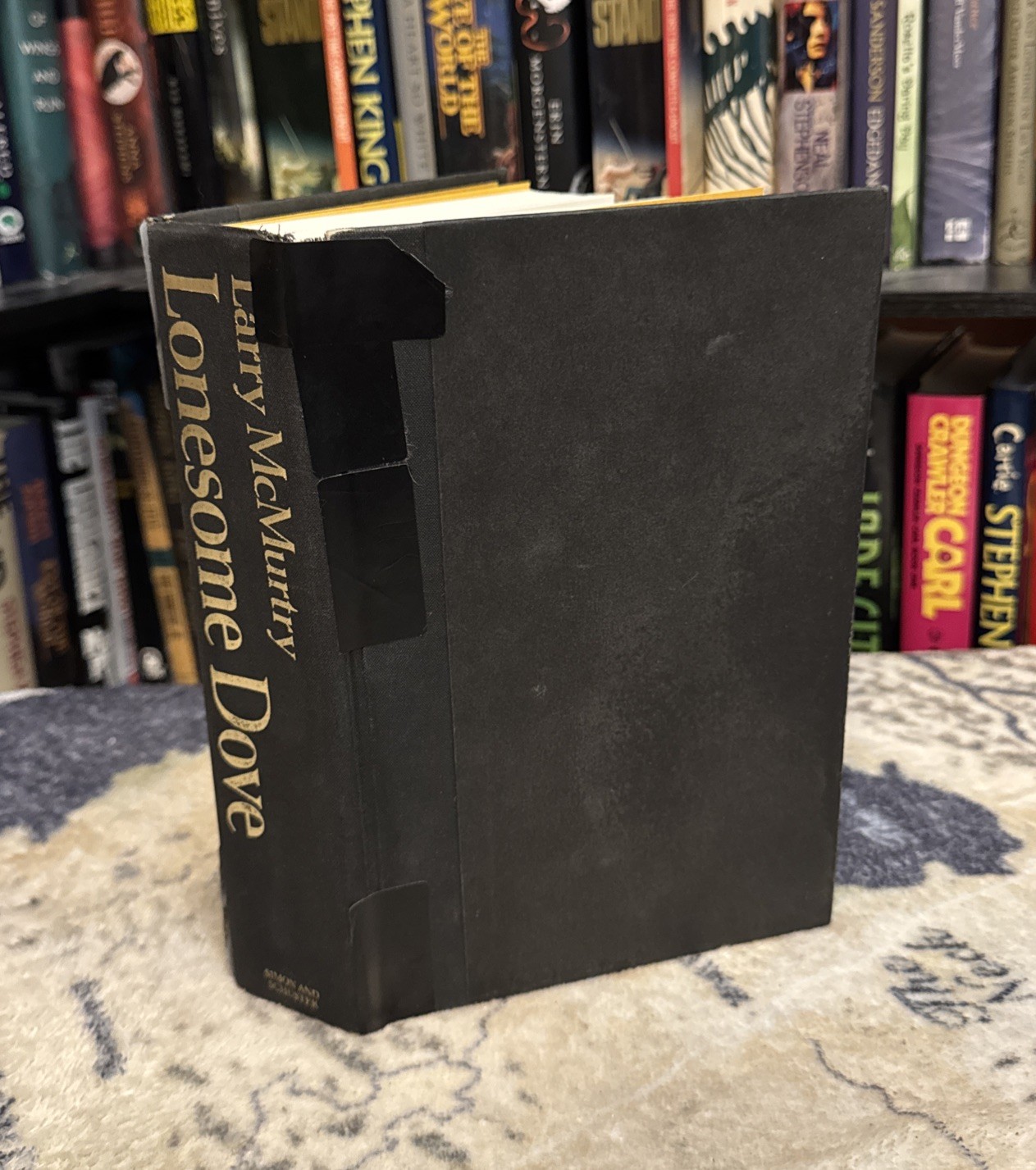 Lonesome Dove – Larry McMurtry (1985, Hardcover) First Edition/Late, ROUGH Cond.