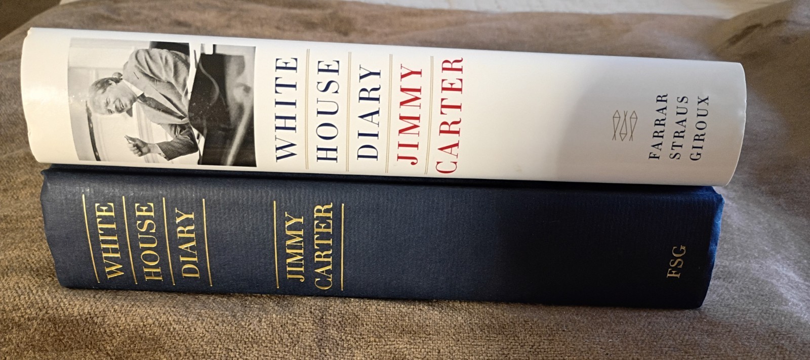 Signed Jimmy Carter White House Diary 1st Edition 1st Printing BookPeople Event