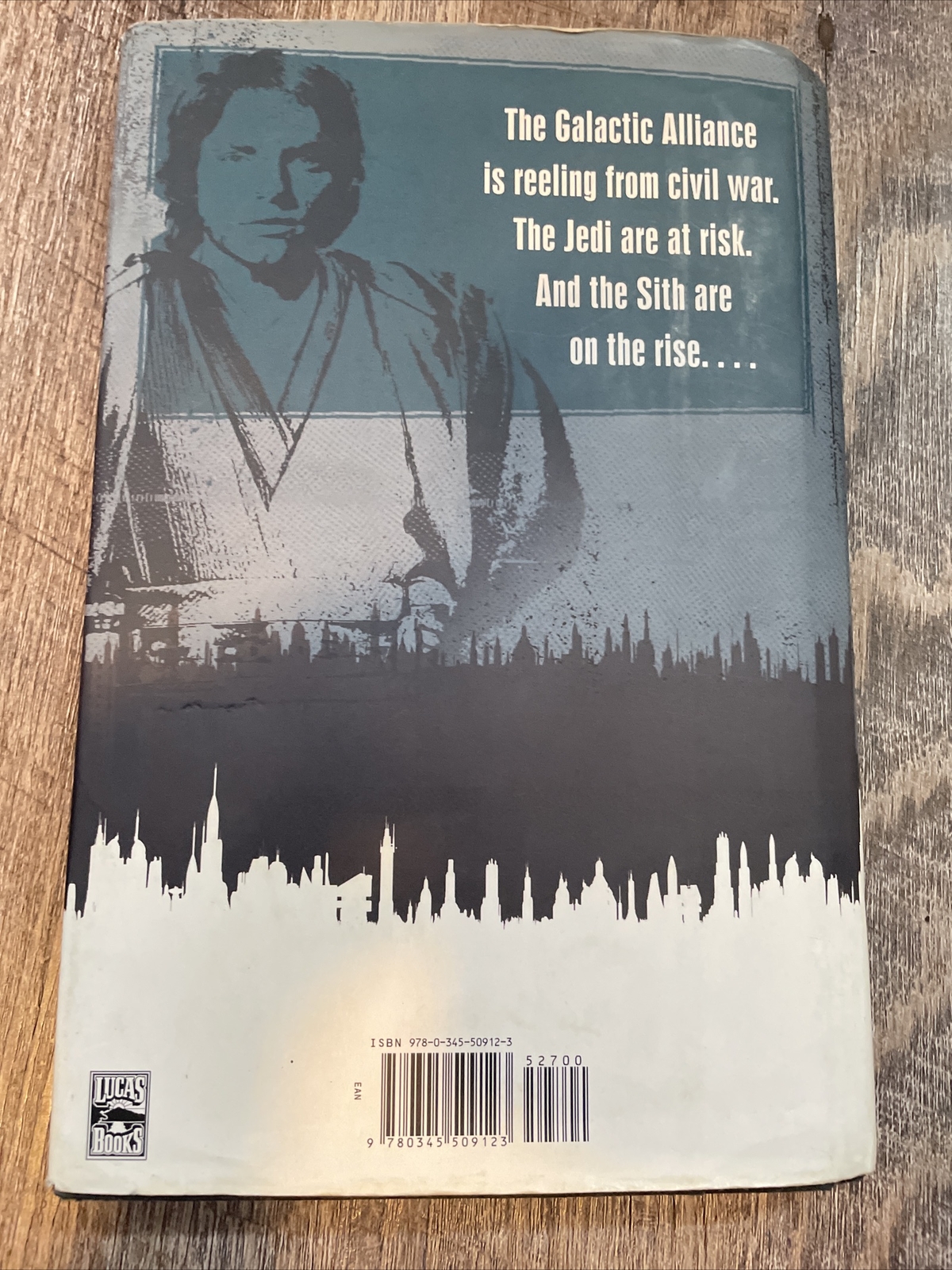 Omen Star Wars Fate of the Jedi Christie Golden Hardcover 2009 First Edition DJ