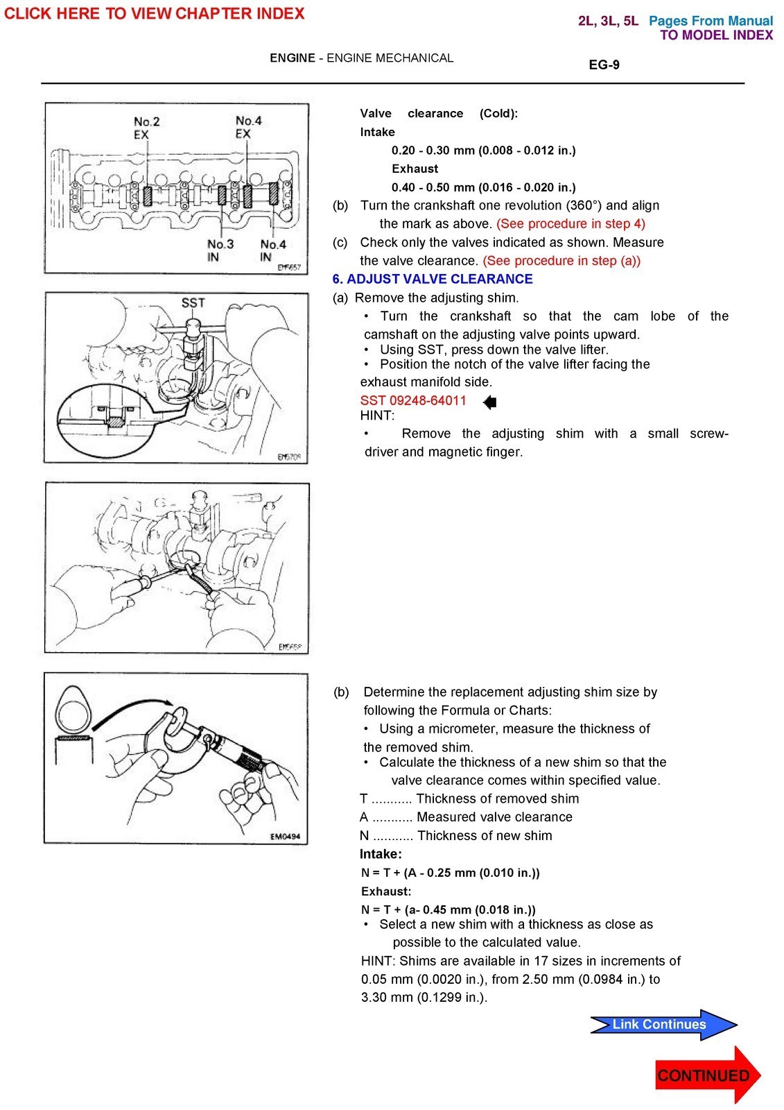 TOYOTA 2L 3L Diesel Engine Repair Manual 1999, EXTRA-DUTY BINDER, TOUGH COVERING