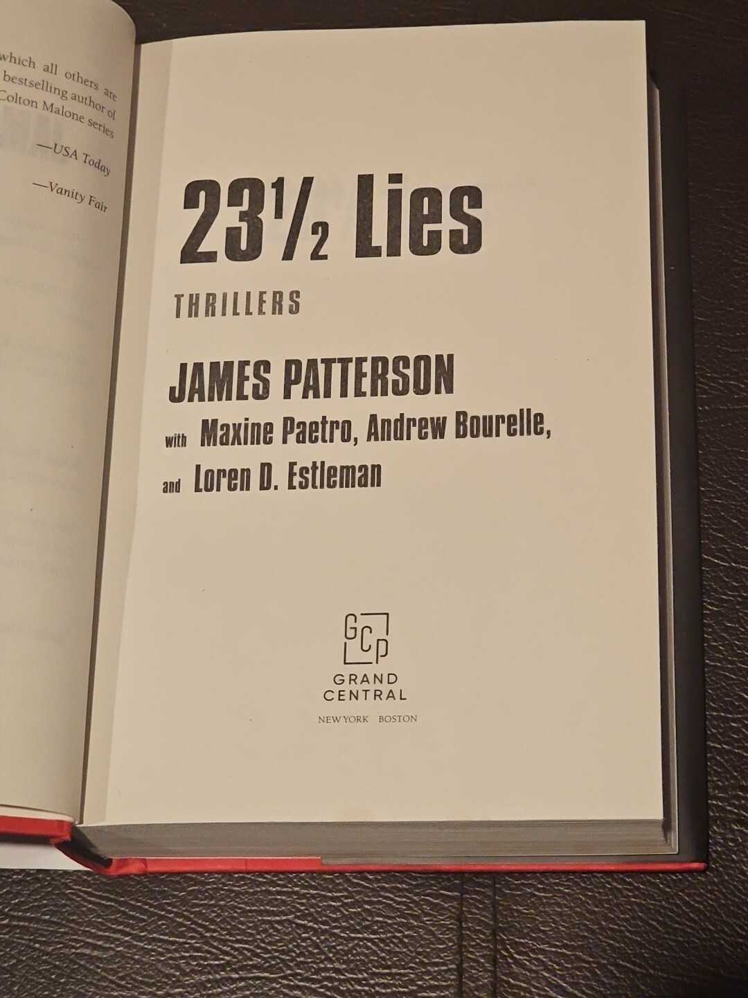 23 1/2 Lies (Women’s Murder Club), Patterson, James, 9781538752722