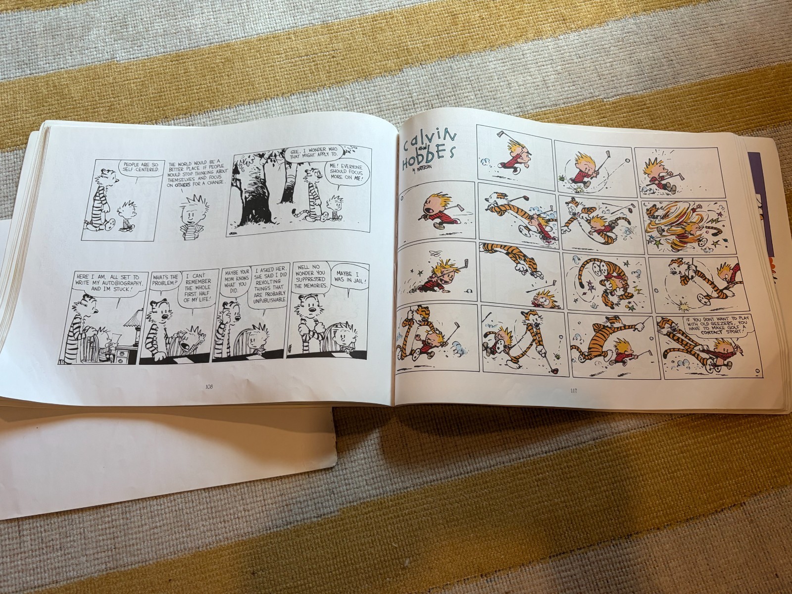 Calvin and Hobbes The Days Are Just Packed (INCOMPLETE BOOK, READ DESCRIPTION)