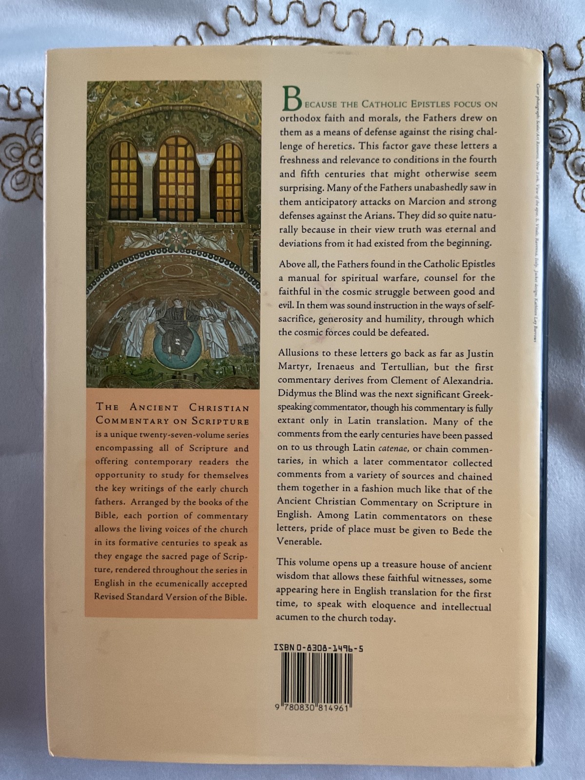 Ancient Christian Commentary on Scripture- James, 1-2 Peter, 1-3 John, Jude
