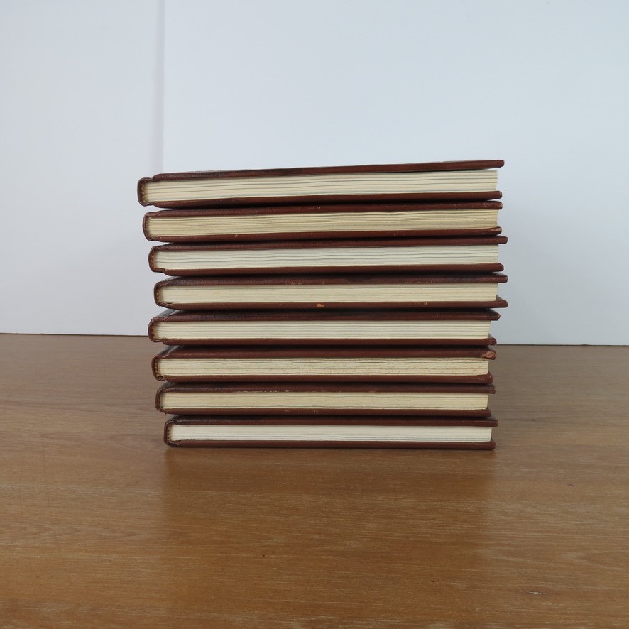 The Old West Series 8 Books Leatherette Covers Time Life Western Cowboy Indian