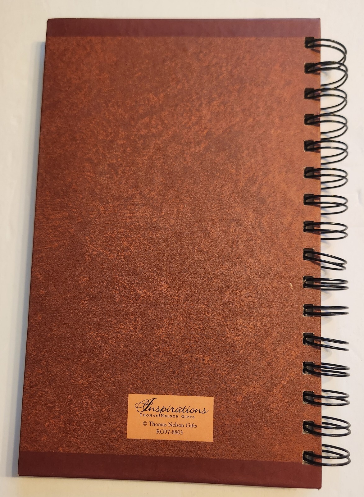Prayer Journal Thomas Nelson Inspirations Hard Cover Spiral Bound Unused