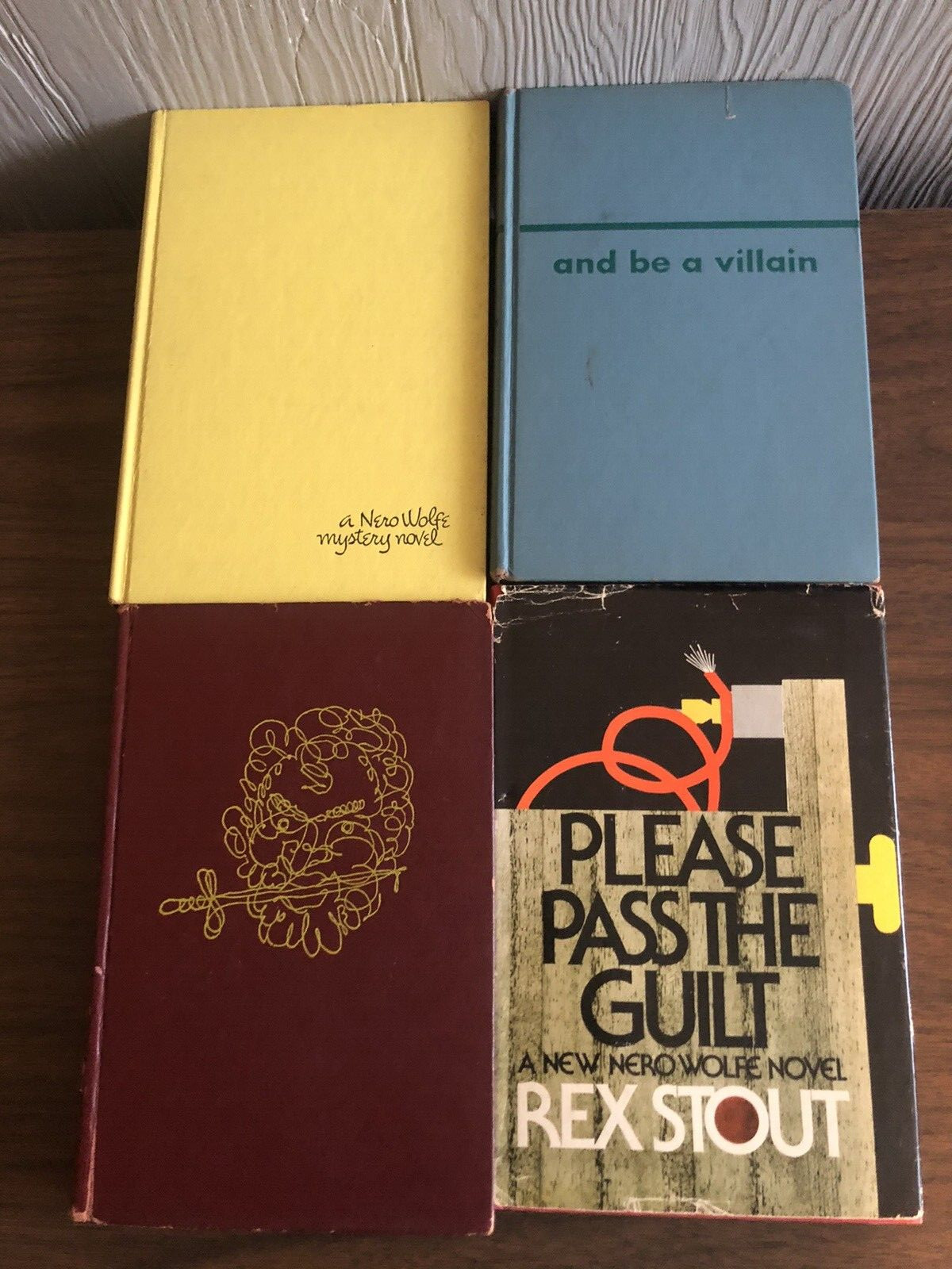 Rex Stout. Nero Wolfe novels. Choose title(s). Contact Seller. Combine Shipping.