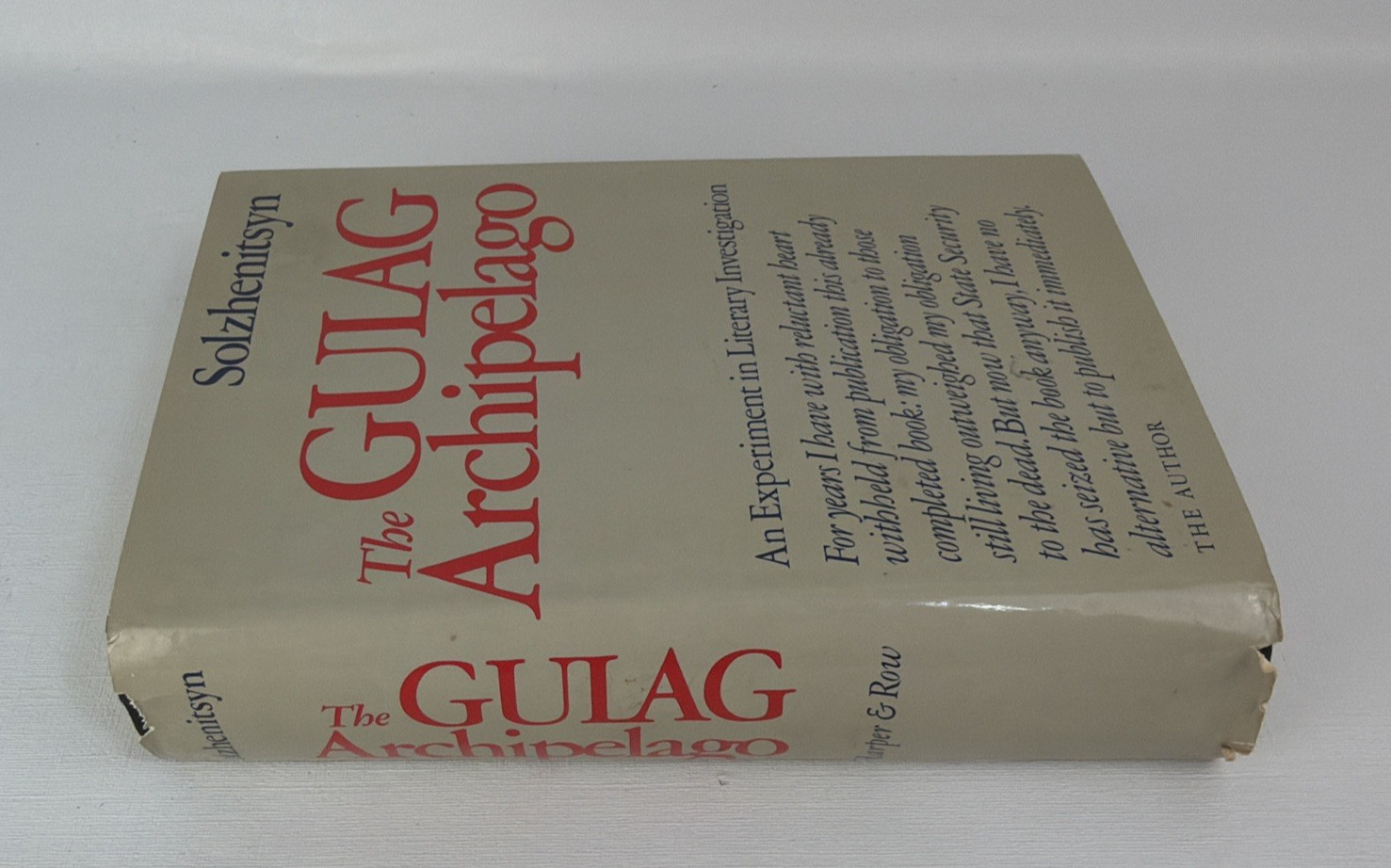 The Gulag Archipelago, 1918-1956: An Experiment in Literary Investigation, V…