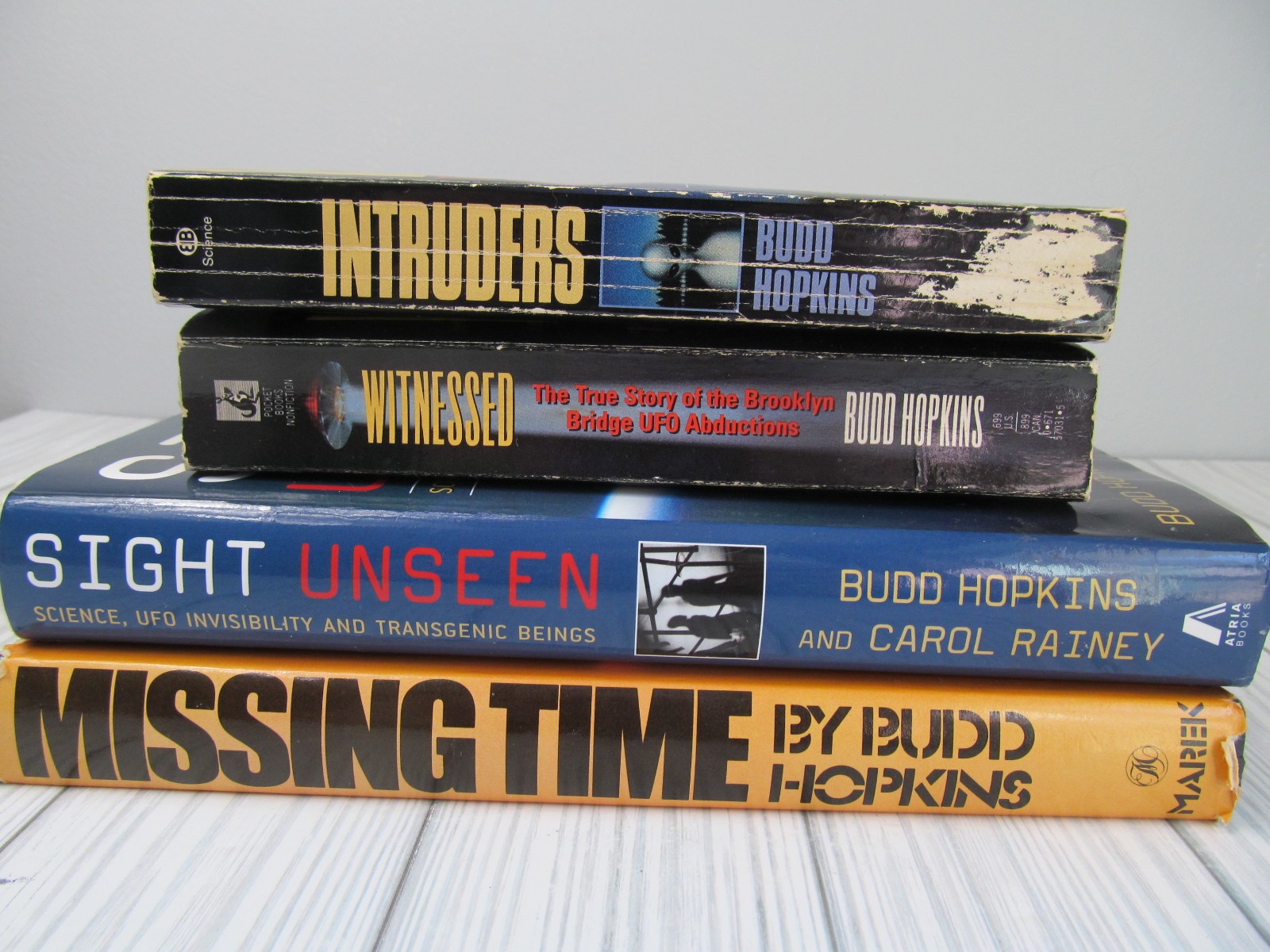 Budd Hopkins Lot Intruders Witnessed Missing Time Sight Unseen Books