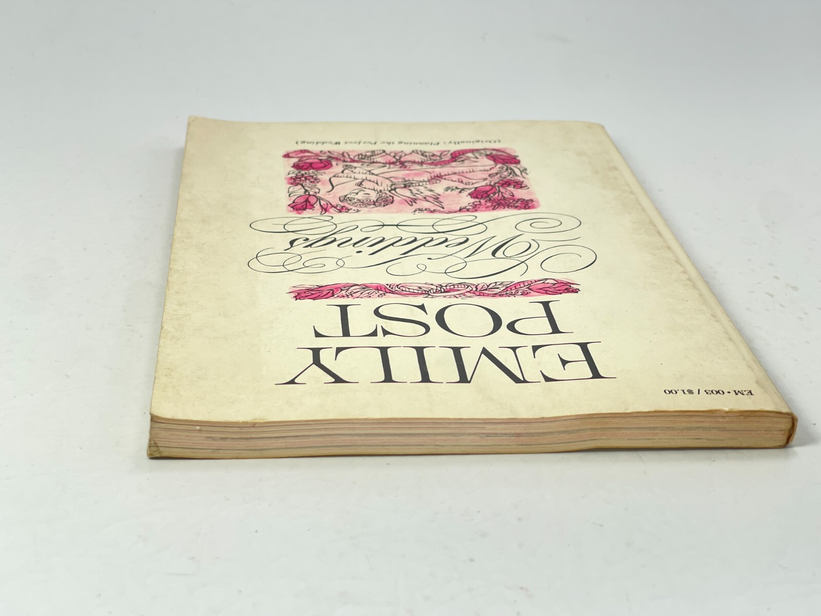 Emily Post Weddings / Planning The Perfect Wedding – 114 pages – 1963 PB