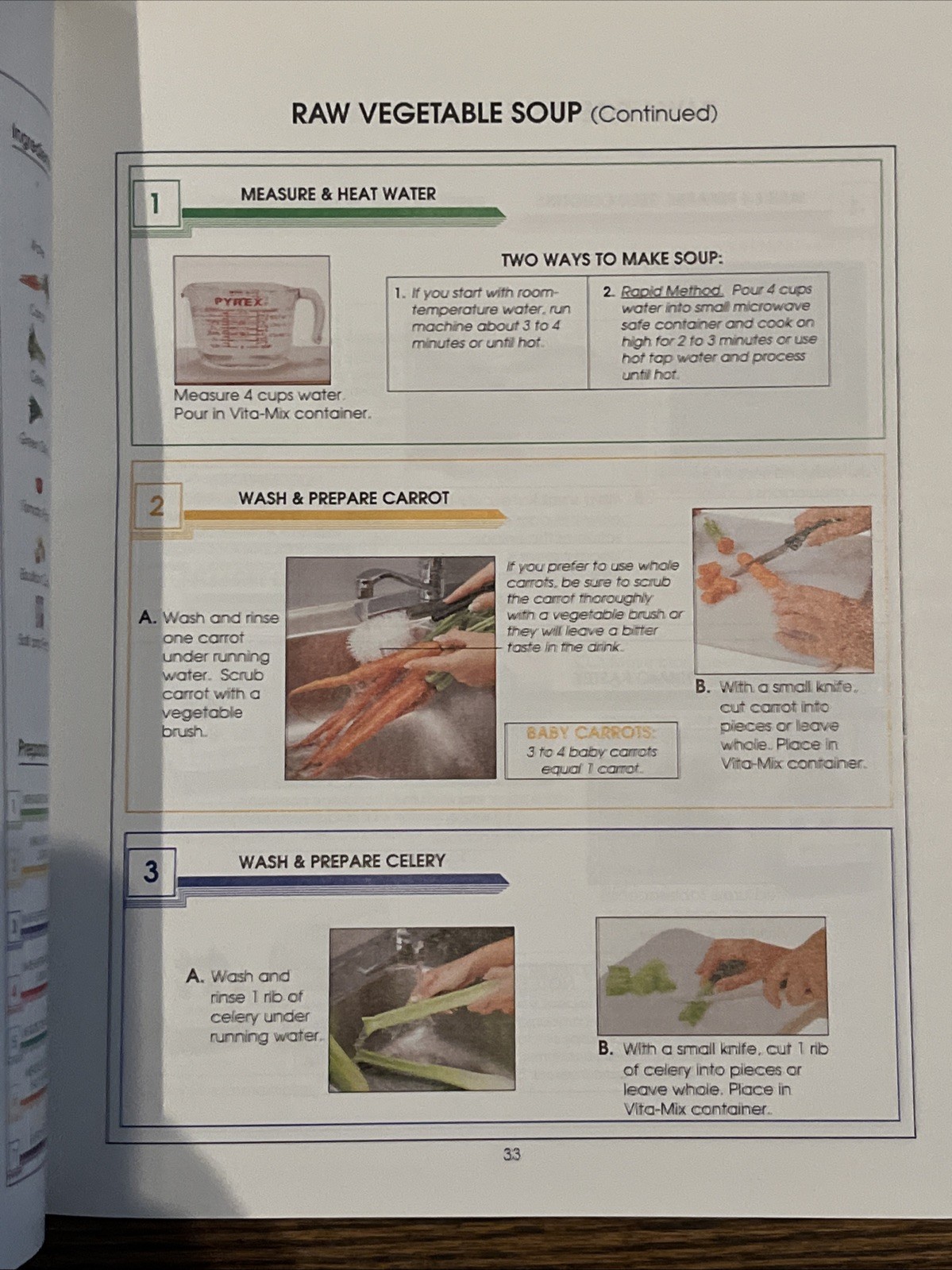 VITA-MIX Recipes and Instructions For Household Use Book Guide Lot of 2