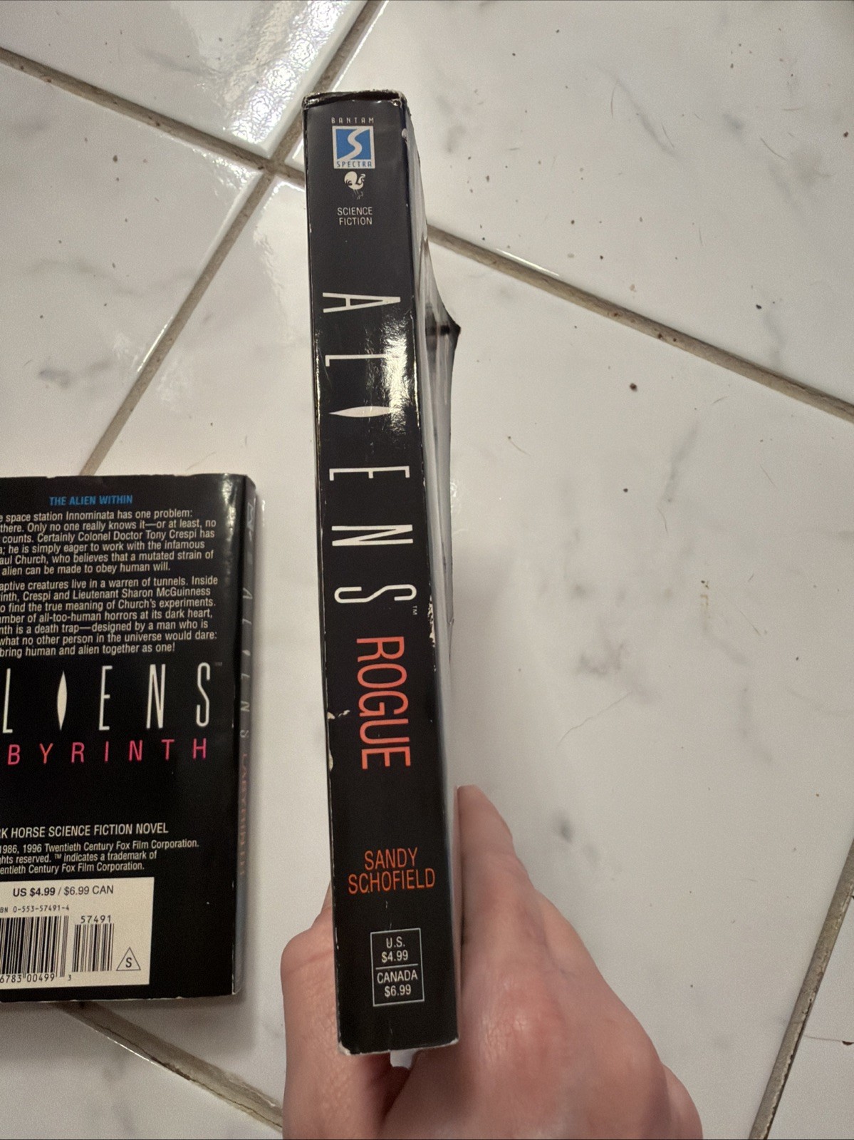 Aliens: Rogue and Labyrinth Paperback Lot 1st Print Vintage 1990s