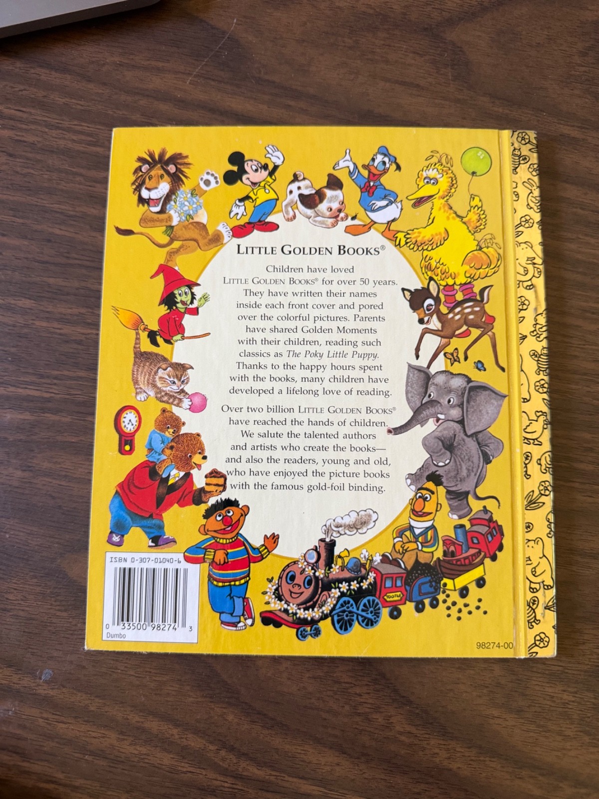 Walt Disney’s Dumbo, Little Golden Book 1998 First Edition