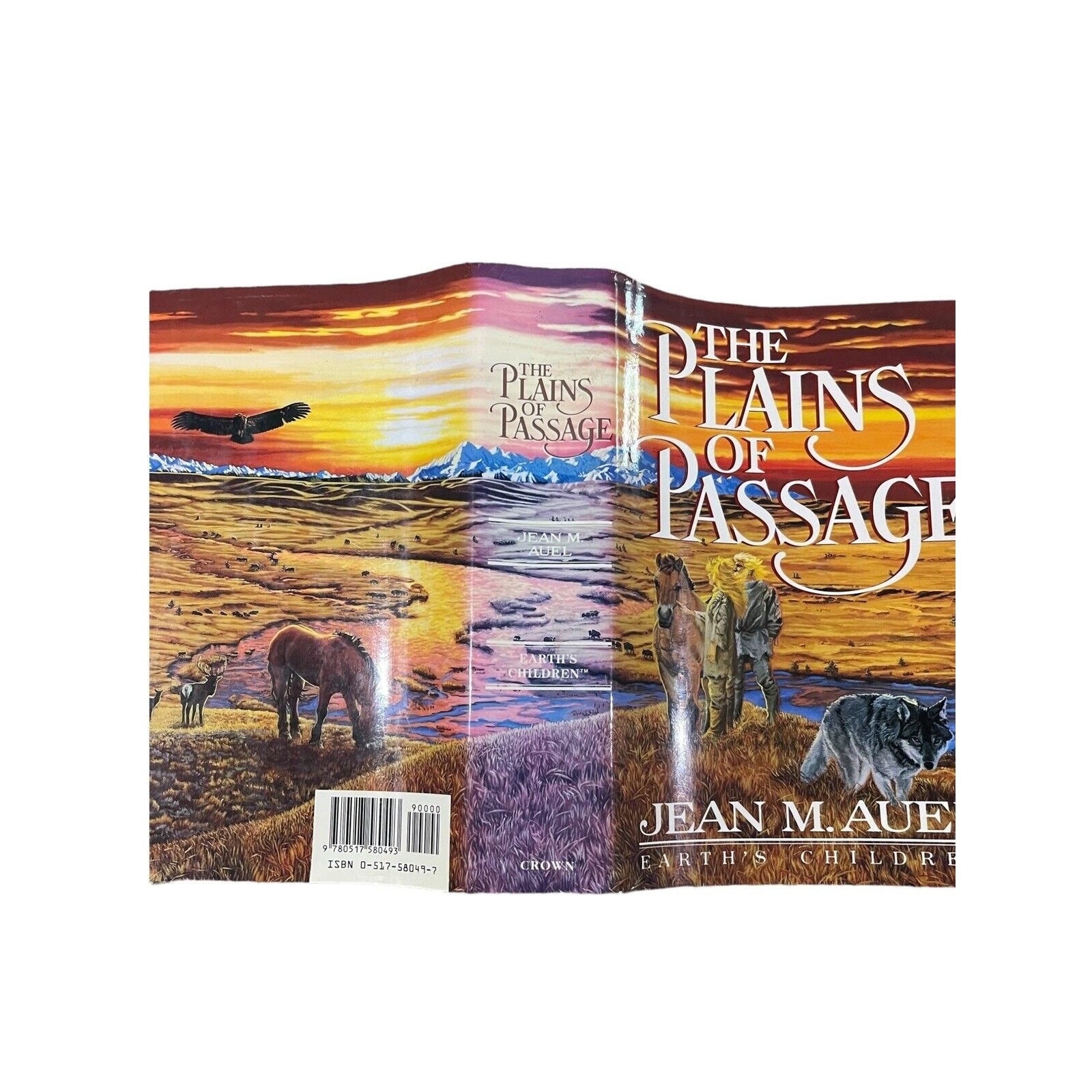 Earth’s Children Ser.: The Plains of Passage by Jean M. Auel (1990, Hardcover)