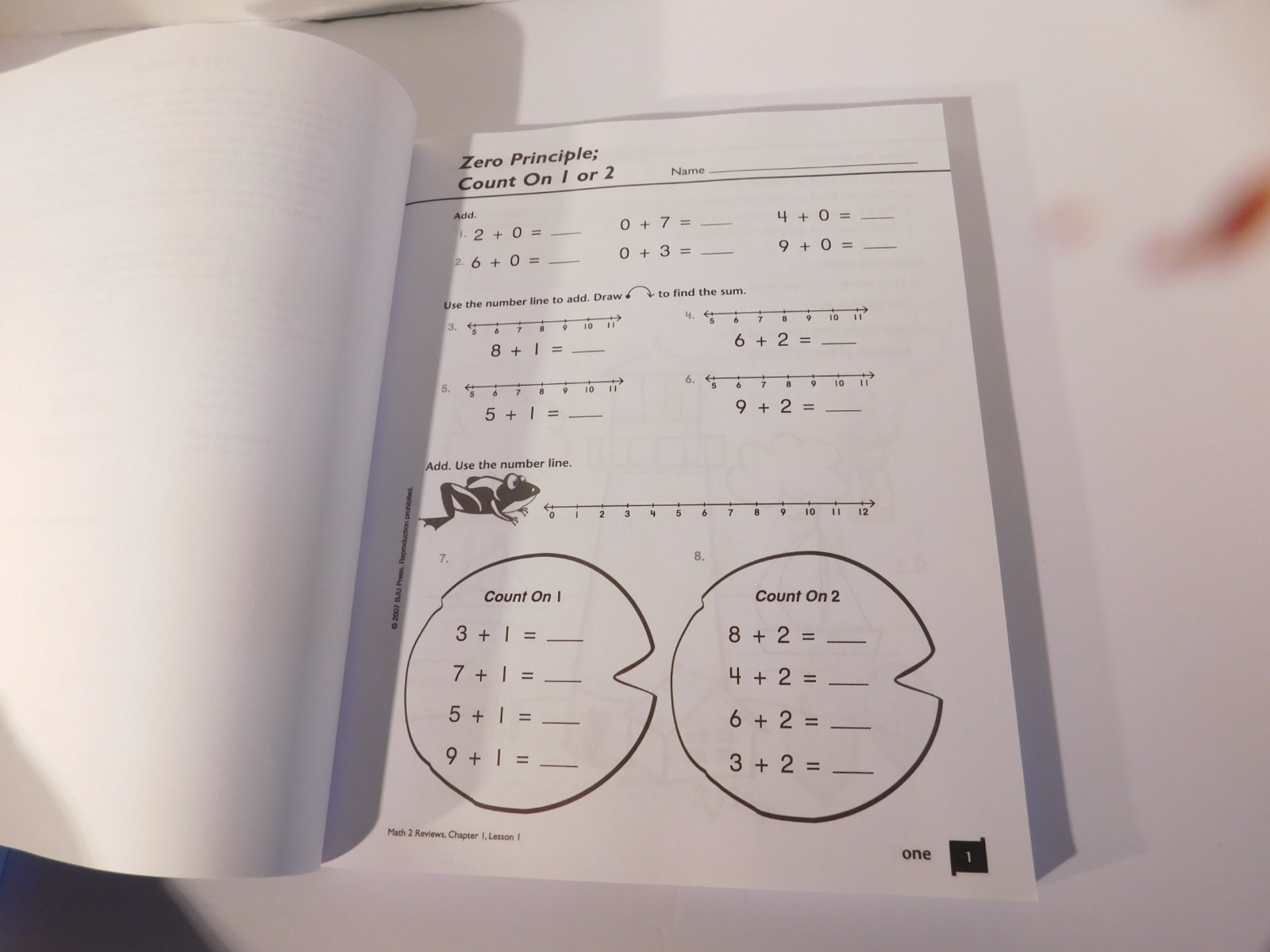 Math 2 Reviews – BJU Curriculum – barely Used – 328 pages Private and home schoo