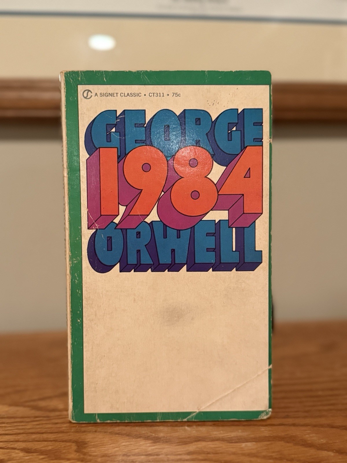 NINETEEN EIGHTY FOUR Paperback Book GEORGE ORWELL 1961 Printing