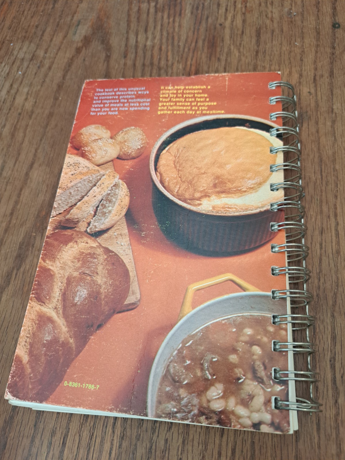Vintage Mennonite More With Less Cookbook Recipes 1980 Spiral book prepper