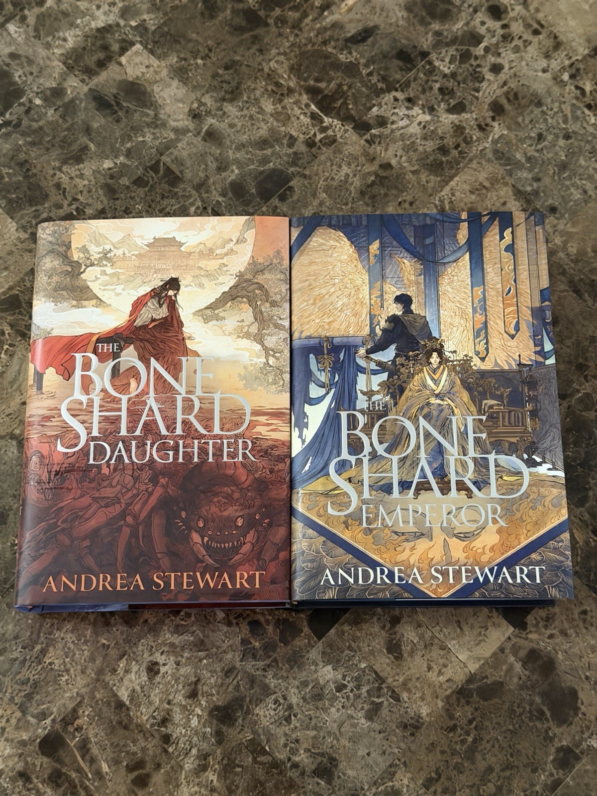Andrea Stewart Bone Shard Daughter Bone Shard Emperor Broken Binding Hardcover