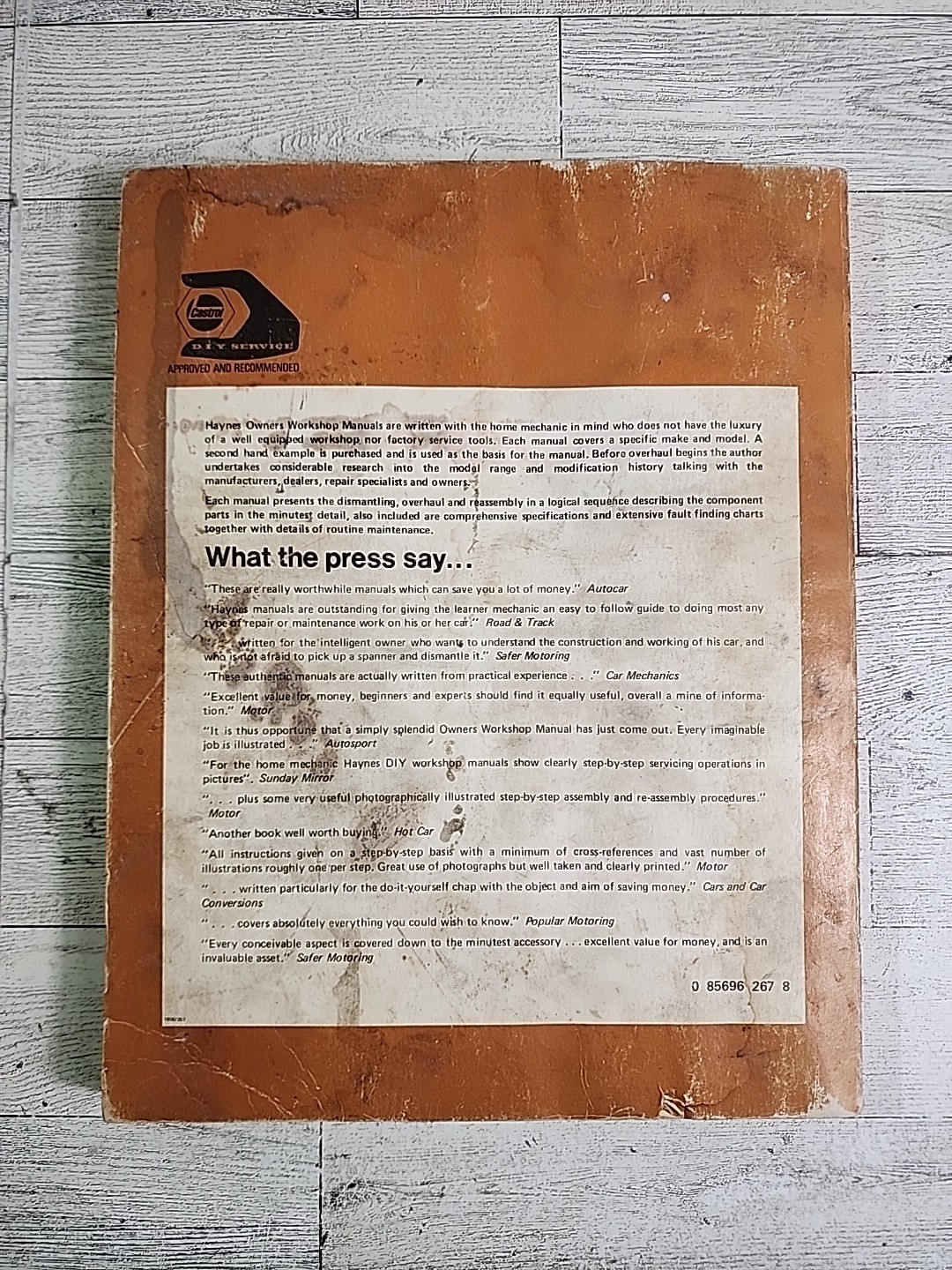Haynes Mazda 1972-1974 Sport Truck B1600 Owners Workshop Repair Manual Car Auto